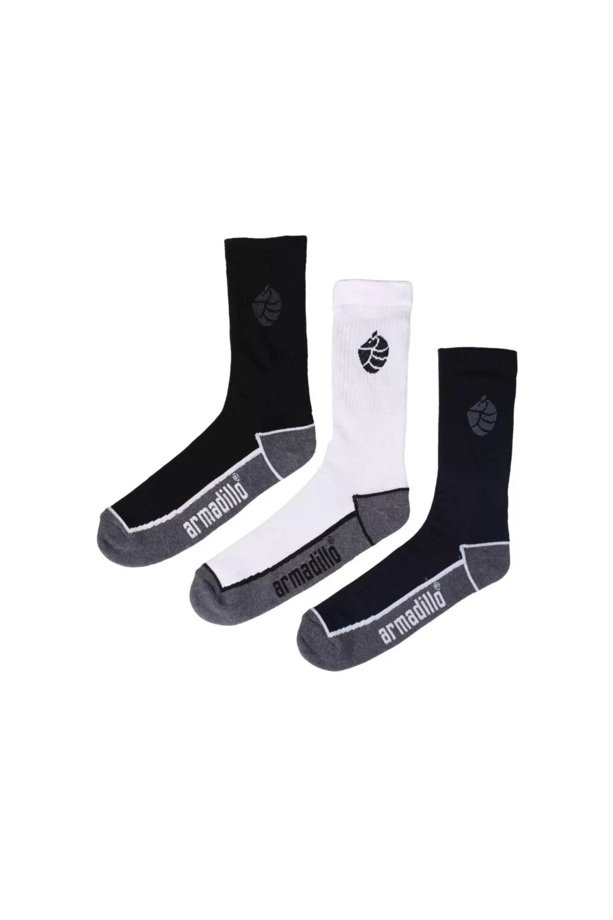 Armadillo Erkek Kışlık Çorap 3lü Set soket laci çizgili