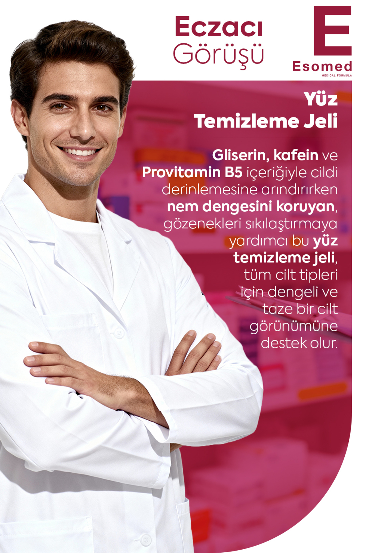 Yüz Temizleme Jeli Tüm Cilt Tipleri İçin Arındırıcı, Nemlendirici ve Gözenek Sıkılaştırıcı Jel 200ml — ENRMLJEL — تصویر 6 از 6