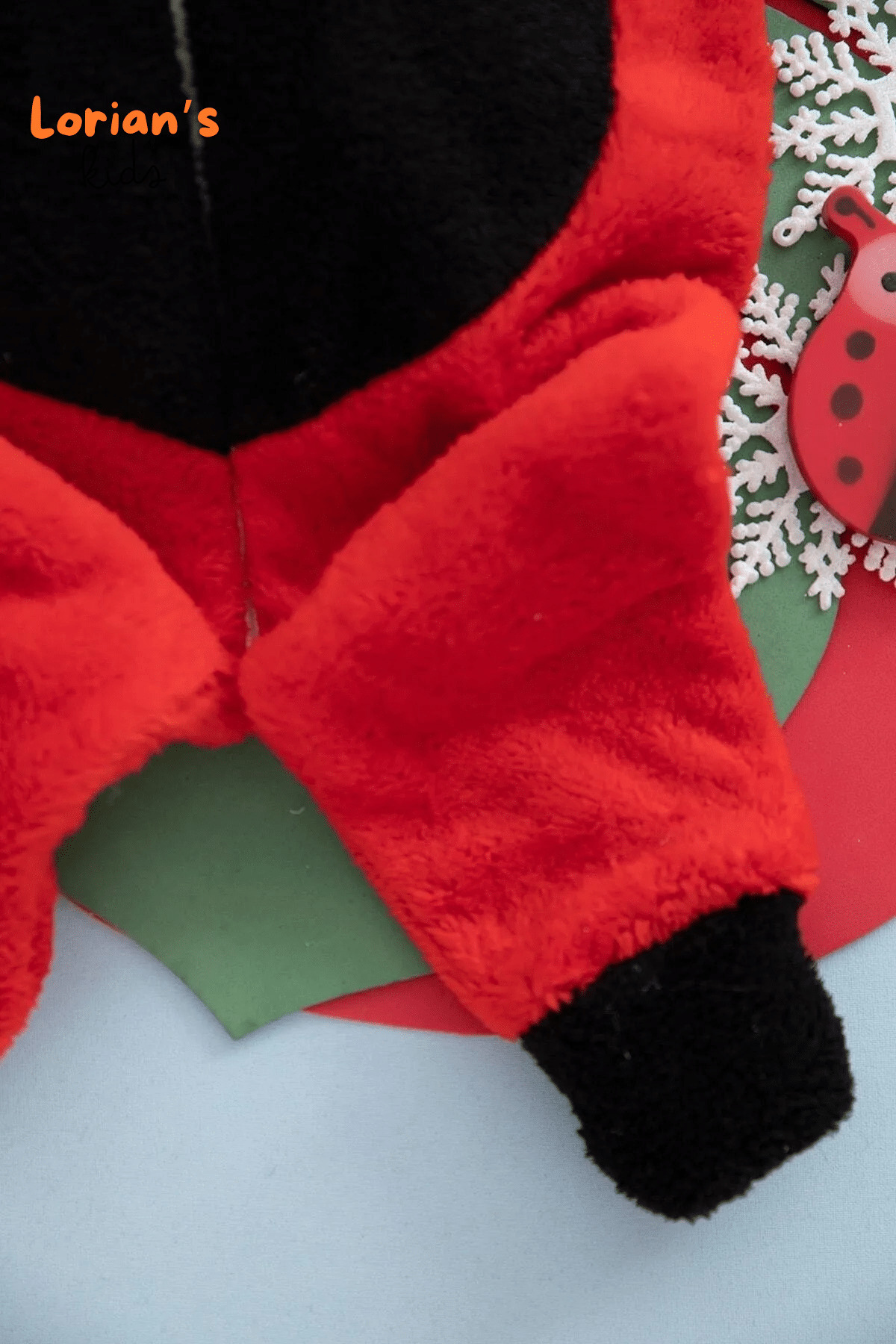 LORIAN'S Welsoft Uğurböceği Yumuşak Peluş Fermuarlı Bebek Tulumu - 6 Yaş fotoğrafı 5 (önizleme)