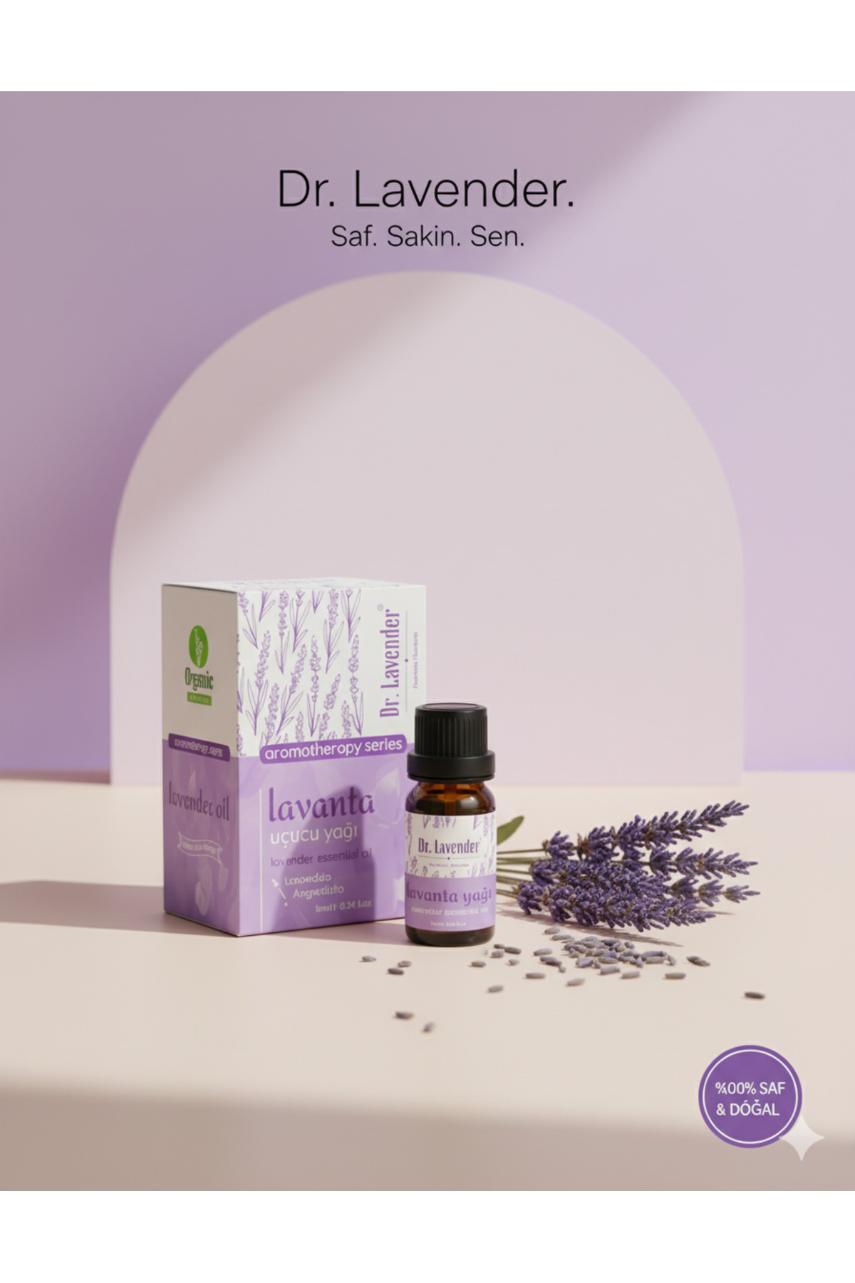 Lavanta Uçucu Yağı %100 Saf ve Doğal Bahçemizden Lavanta Yağı Aromaterapi Serisi 10 ML — TYCJFV79ZN171693157121793 — تصویر 3 از 6