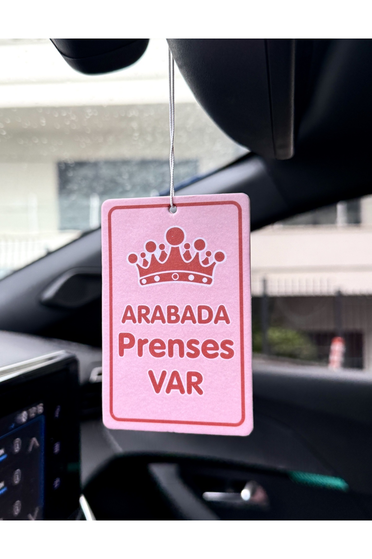 Duftpalm Arabada Prenses Var Tasarımlı Sevimli Araç Kokusu ve Aksesuarı