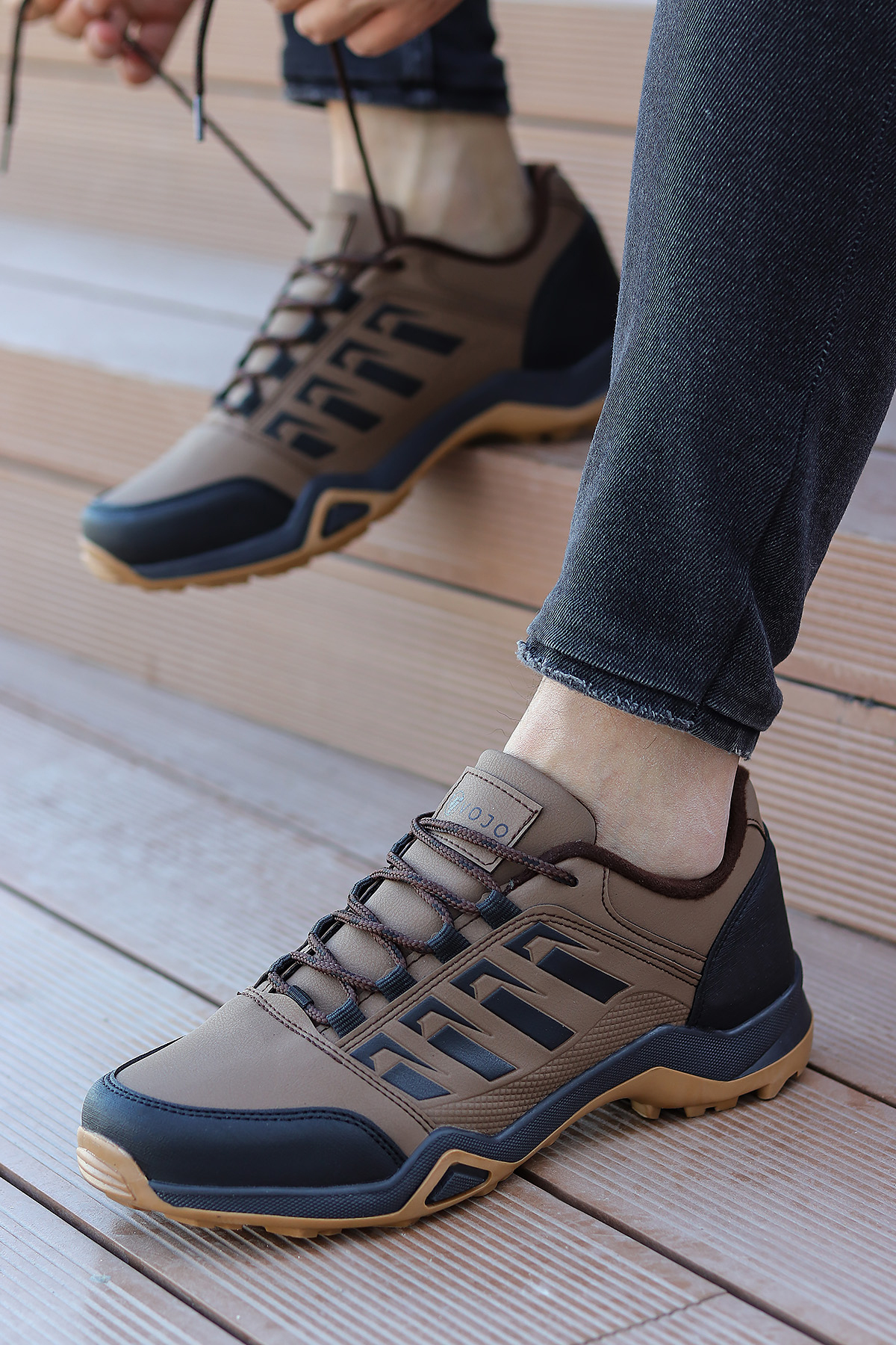Vojo P7 Vizon Suya Dayanıklı Outdoor Kışlık Erkek Ayakkabı Bot görsel 7