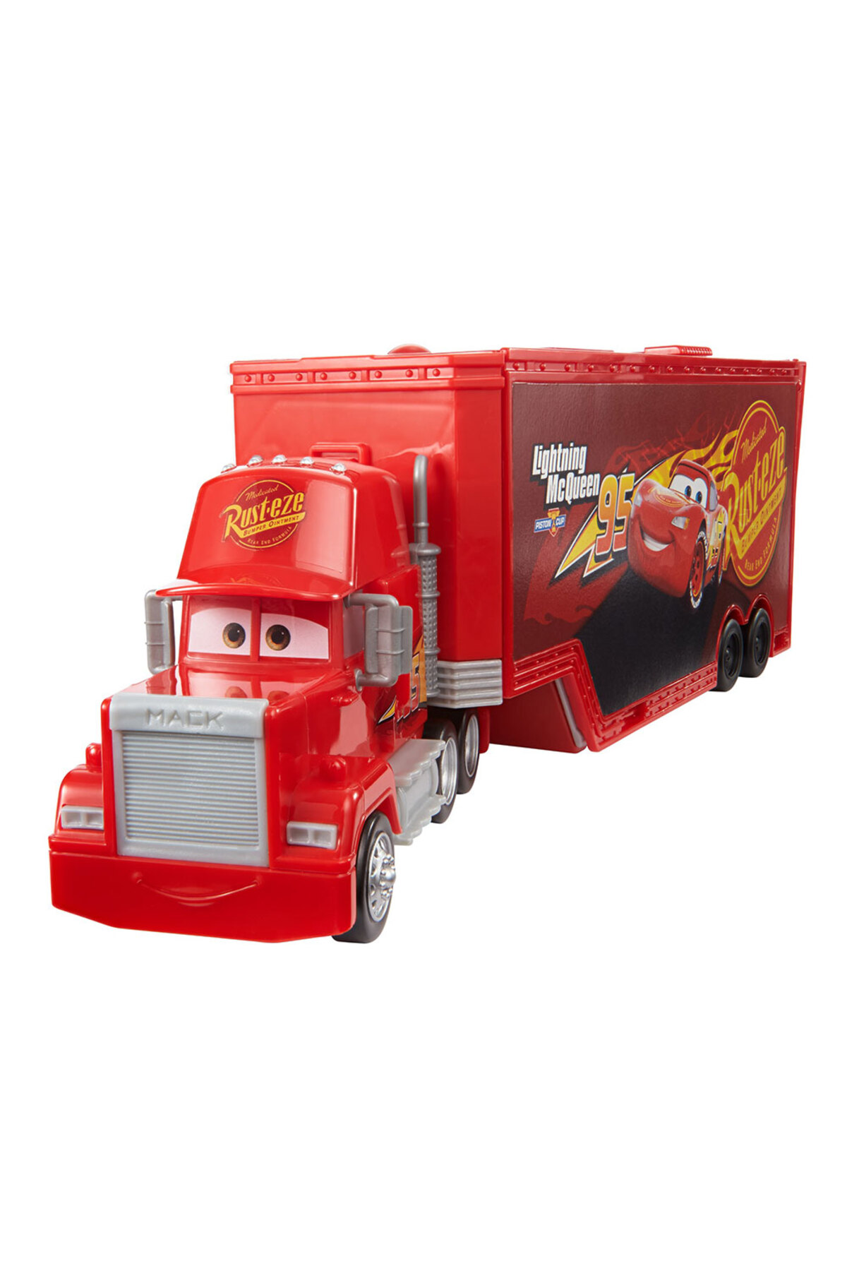 DİSNEY Cars Dönüştürülebilir Mack Oyun Seti HDC75 fotoğrafı 2 (önizleme)