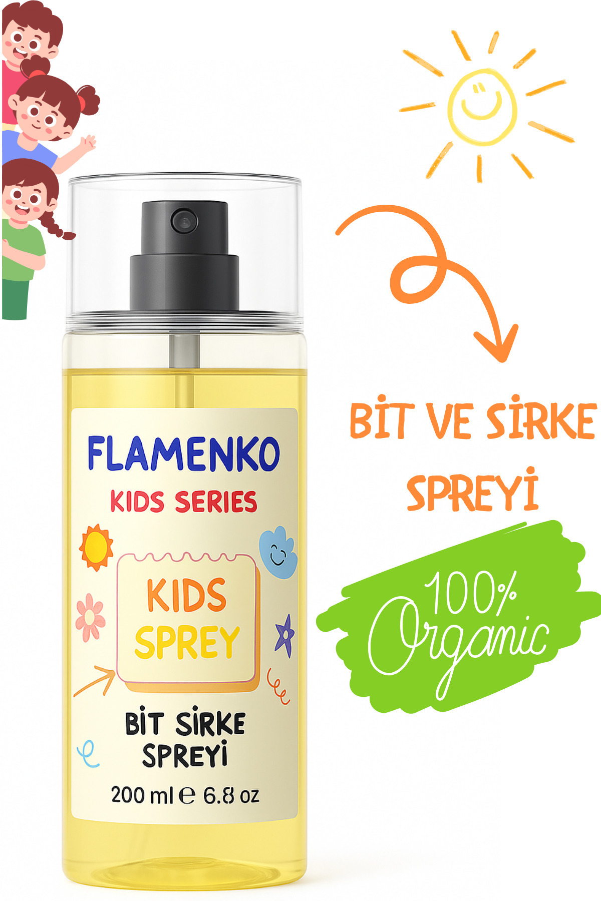 FLAMENKO Bit Kovucu Saç Sprey 200 ml