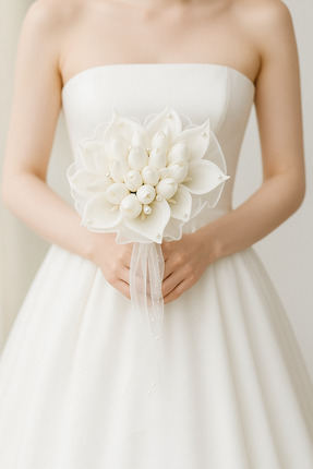 Bioren Islak Lale ve Galalı İncili Gelin çiçeği