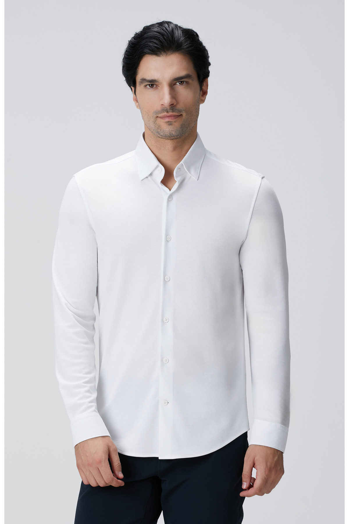 نتورک پیراهن سفید N-Tech