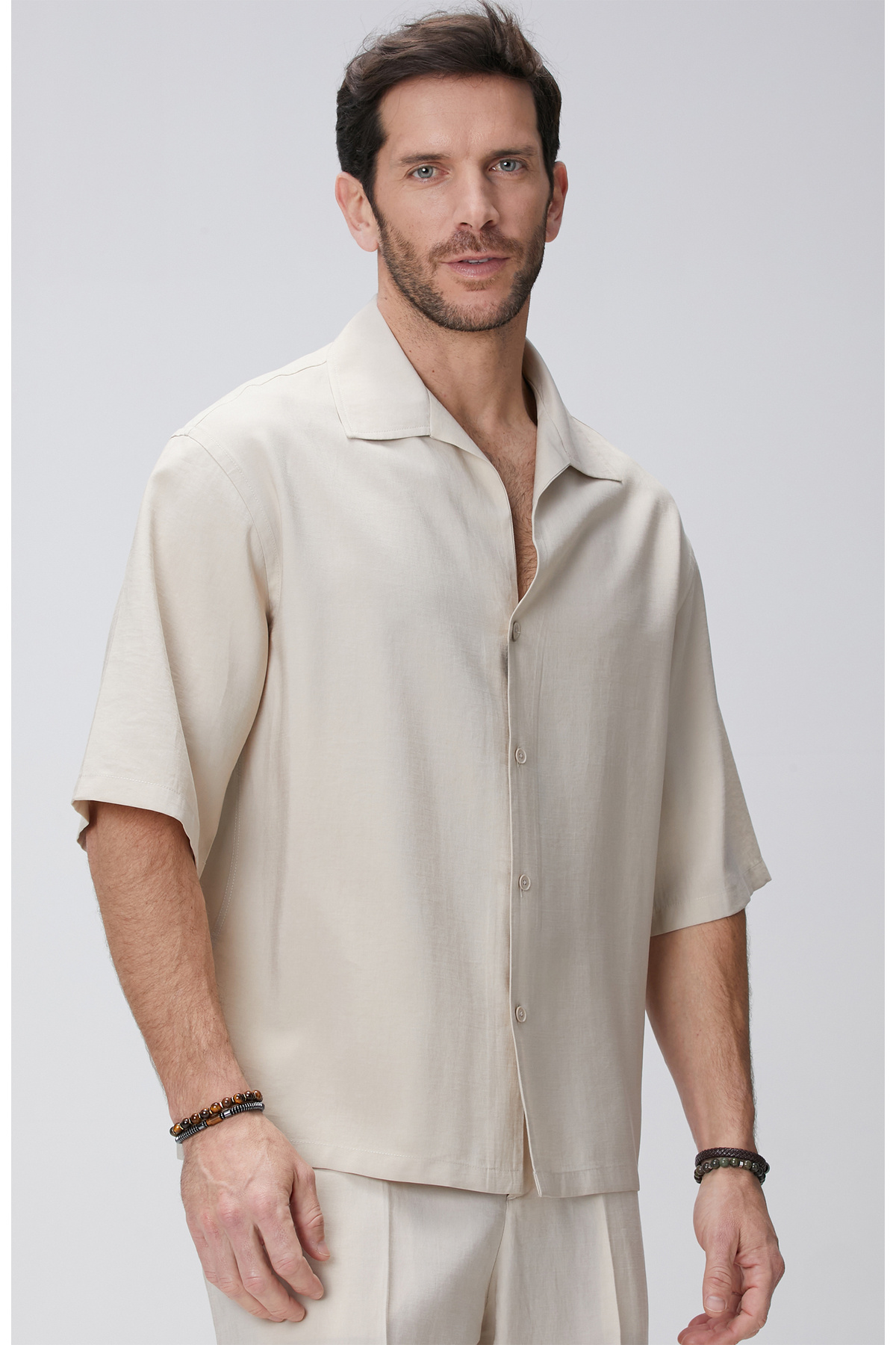 نتورک پیراهن دابی بژ