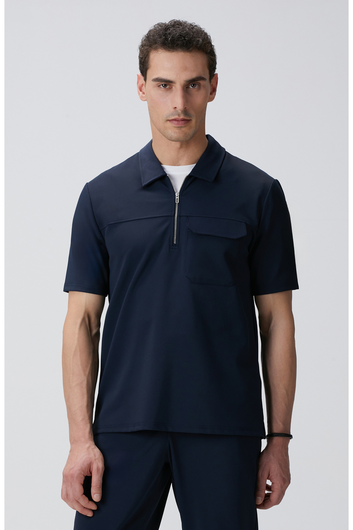 نتورک سویشرت سرمه‌ای N-Tech