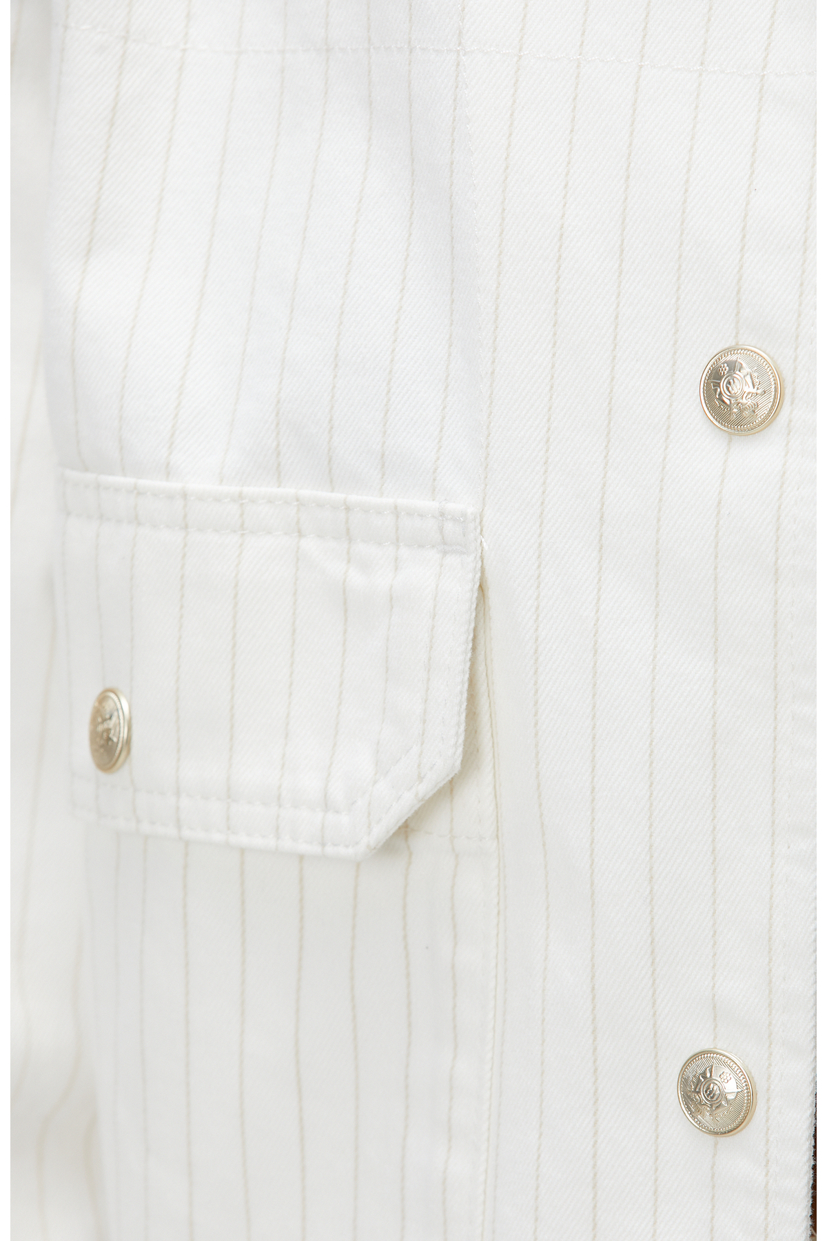 Network  Kırık Beyaz Çizgili Denim Mont - Görsel 6