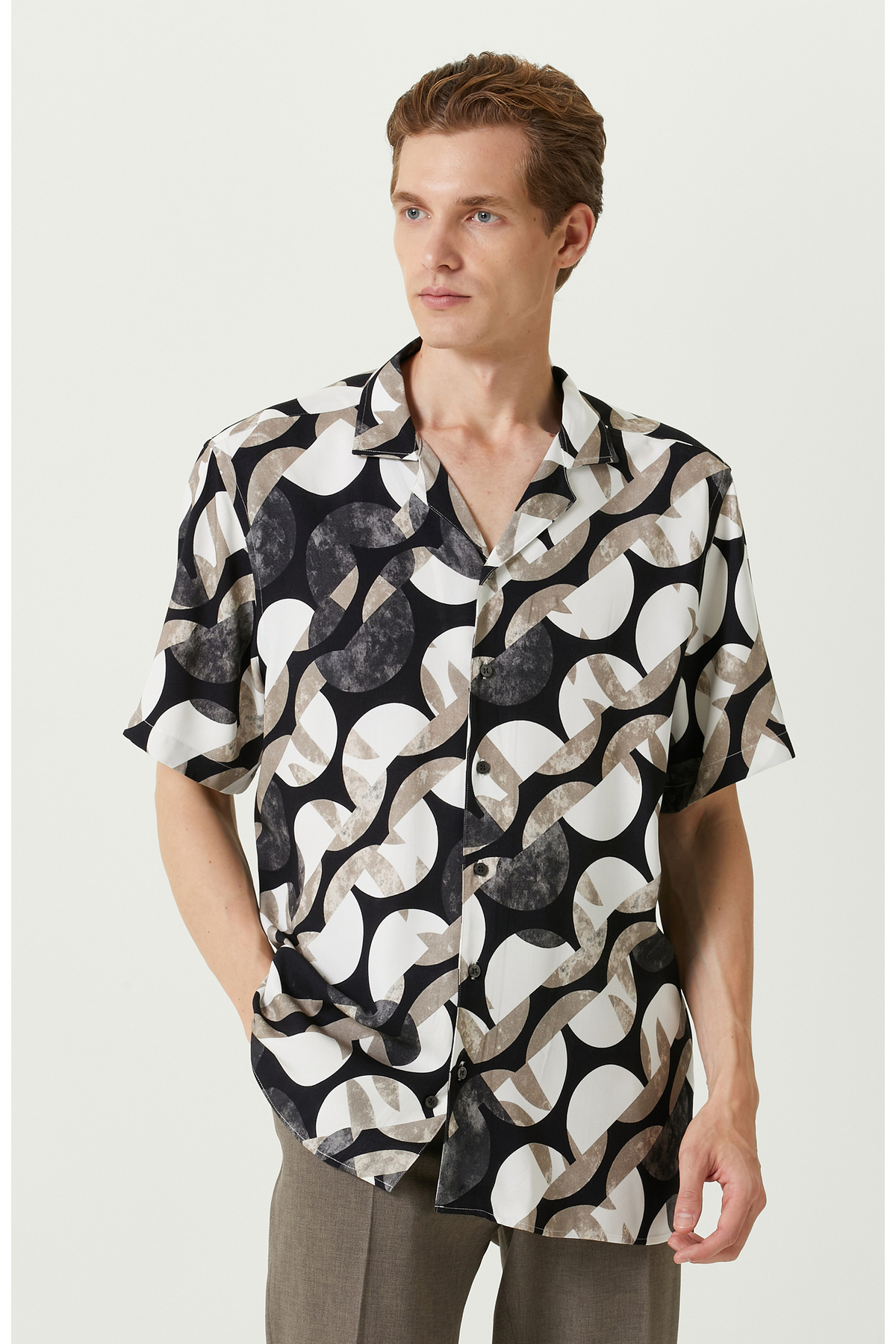 نتورک پیراهن یقه باز سمور