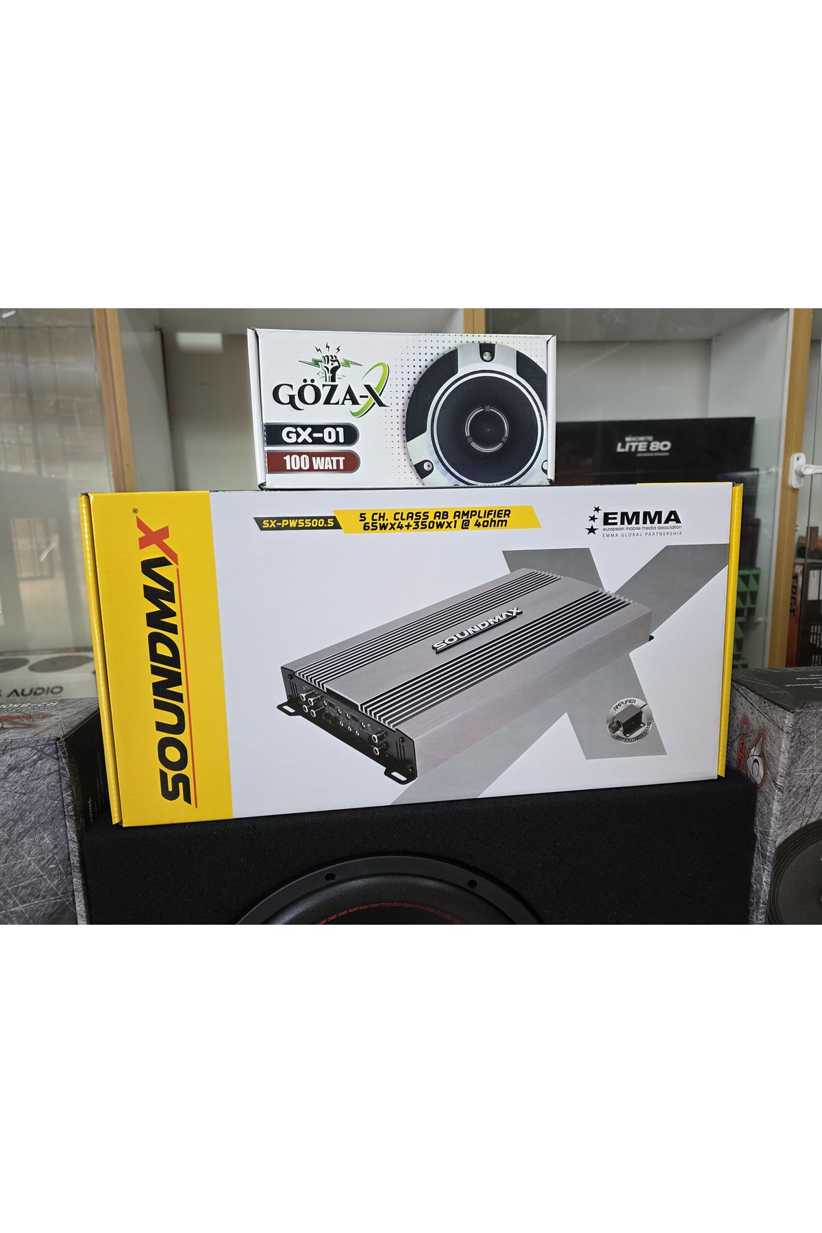 AKGÖZ SOUND PAKET SES SİSTEMİ CADENCE 20 CM 120 rms SET halinde