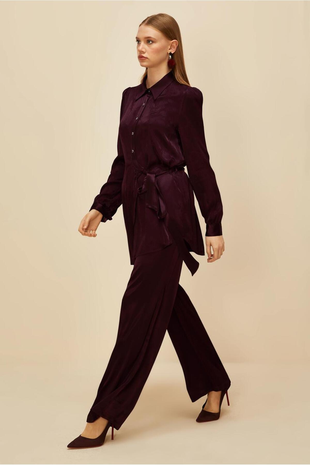 آلوینا کت و شلوار ساتن ۴۶۰۷۵