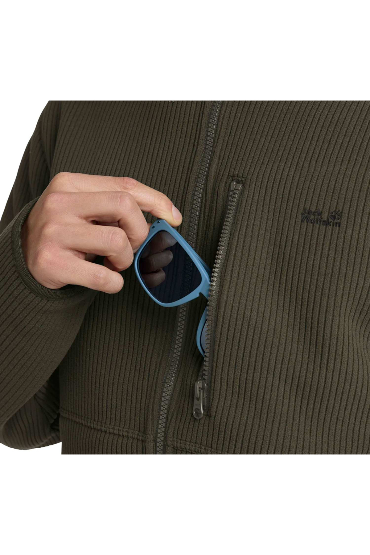 پلار مردانه راسته آستین افتاده | جک ولف اسکین Jack Wolfskin A65001_E0205 - تصویر 4