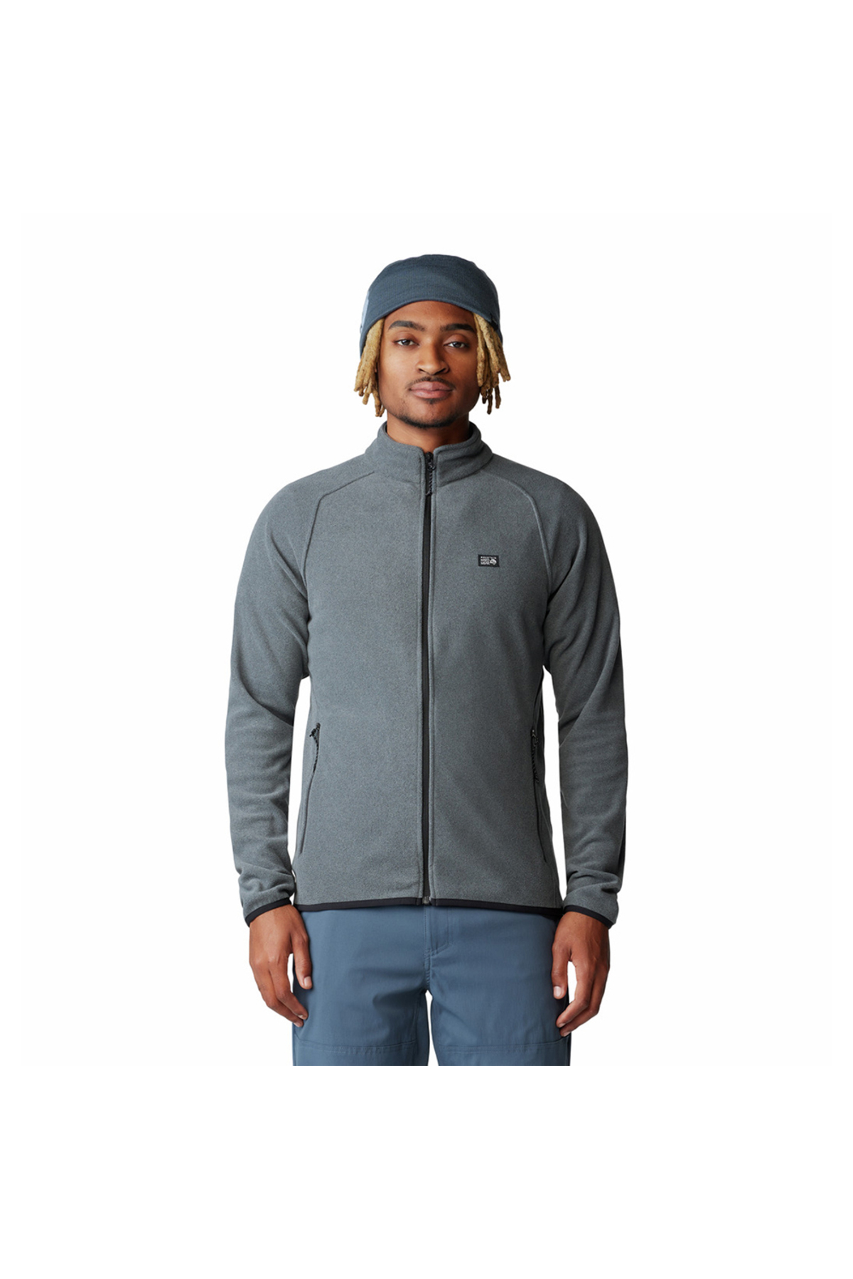 ماونتین هاردور تاپ پشمی مردانه میکروچیل فول زیپ