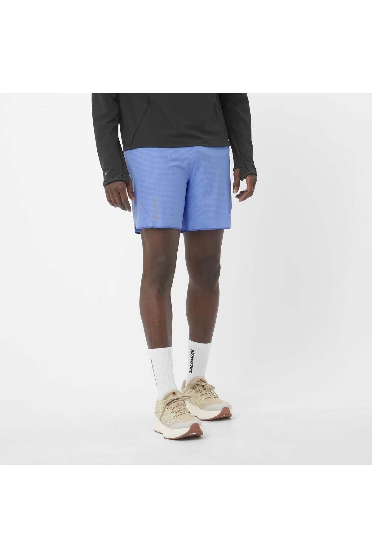 سالومون شورت ورزشی مردانه SENSE AERO مدل ULTRAMARINE سایز 7 اینچ LC2433500