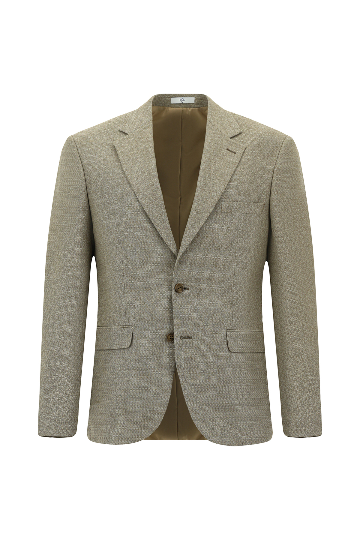 Kiğılı  Relaxed Fit Rahat Kesim Klasik Desenli Takım Elbise - Görsel 2