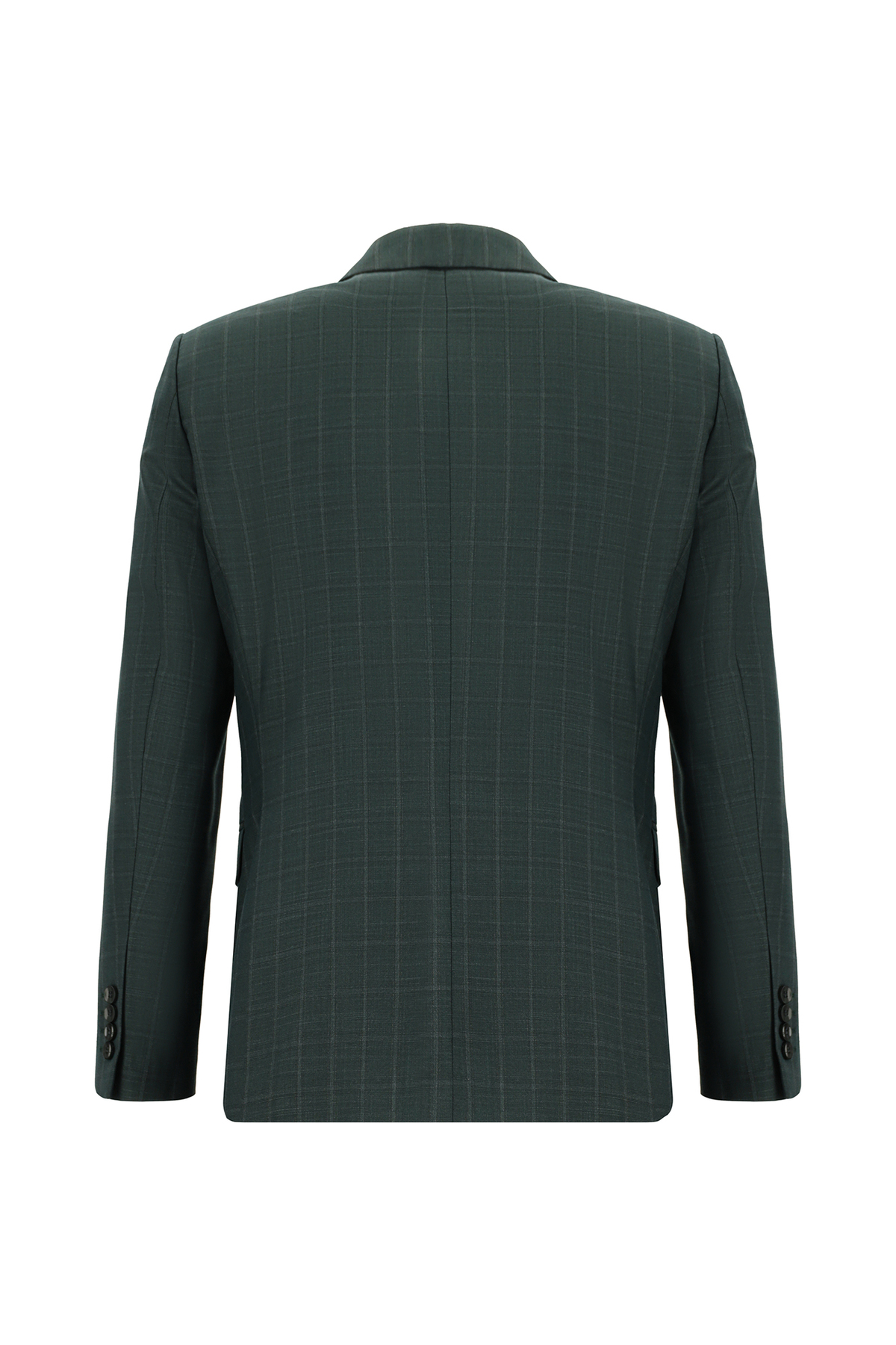 Kiğılı  Regular Fit Klasik Ekose Takım Elbise - Görsel 3