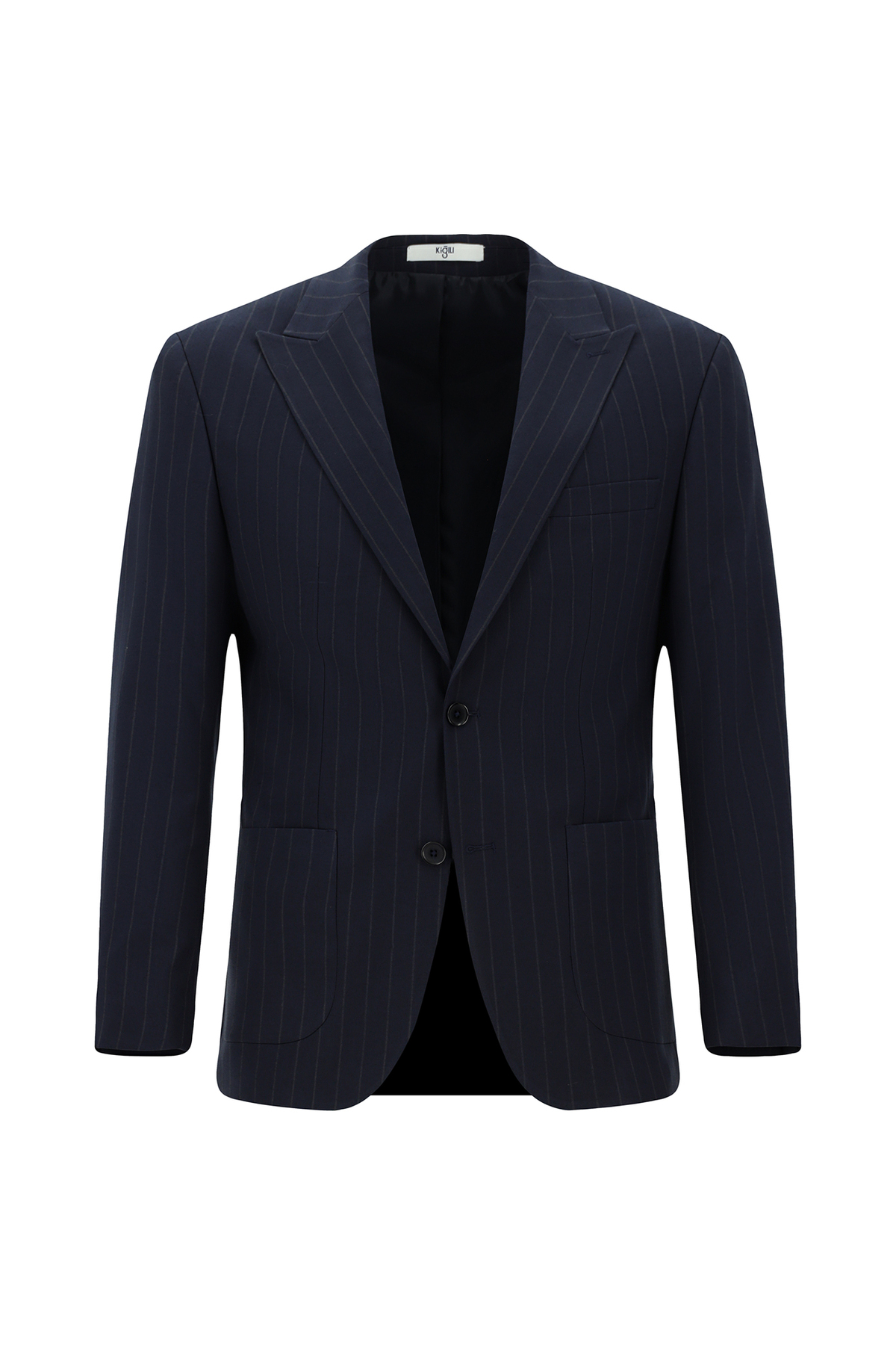 Kiğılı  6 Drop Regular Fit Standart Kesim Çizgili Takım Elbise - Görsel 7