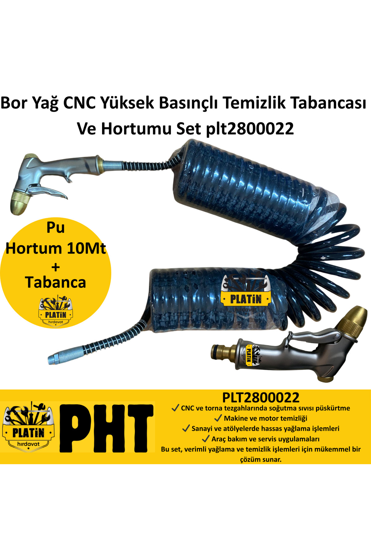 T1030 Victor L CQ-11 セットプレーヤー ジャンク PLATİN HIRDAVAT Bor Yağ CNC Yüksek Basınçlı Temizlik Tabancası Ve