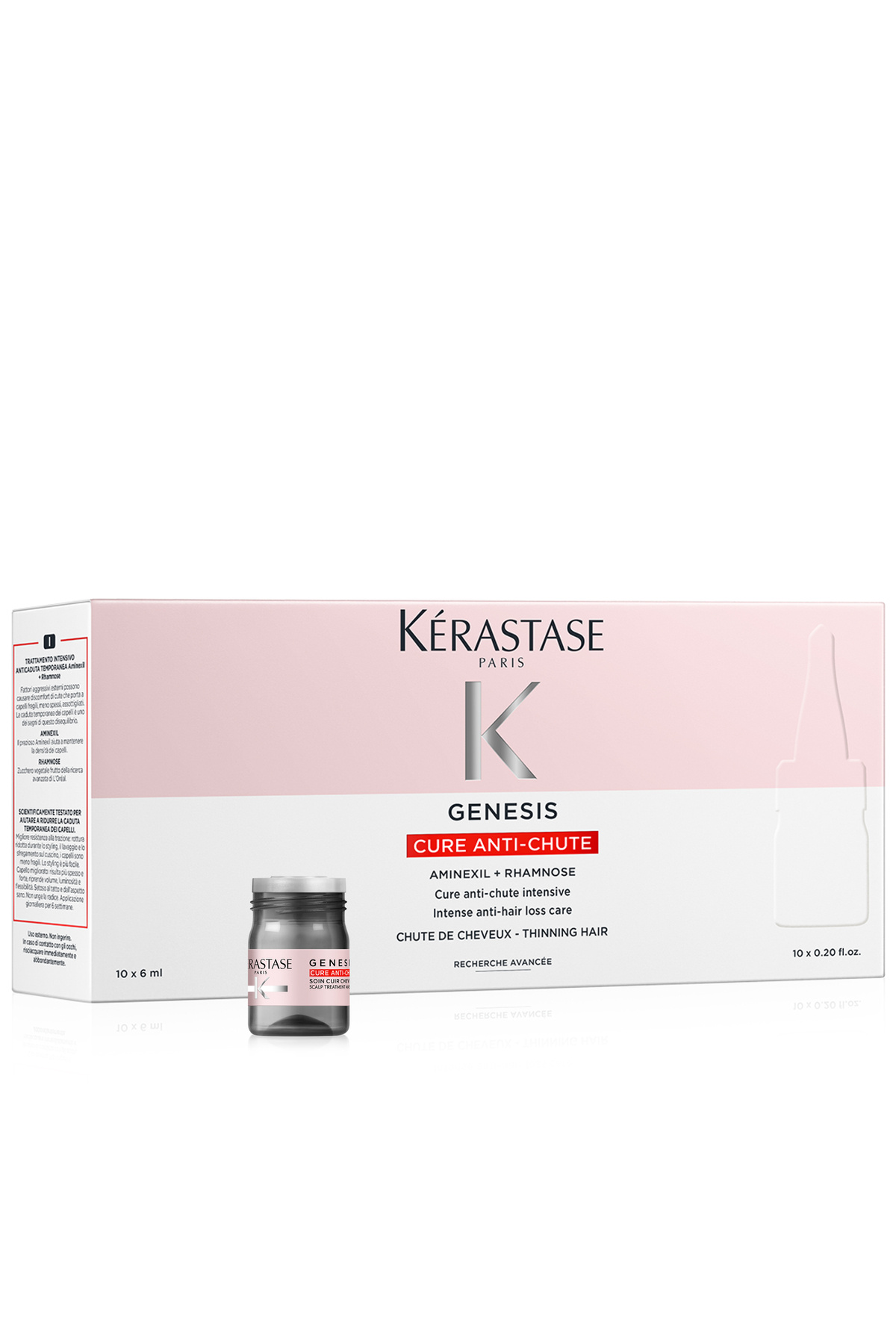 کراستاس Genesis Cure-Antichute درمان مراقبت ویژه در برابر ریزش مو 10*6ml 10*6ml