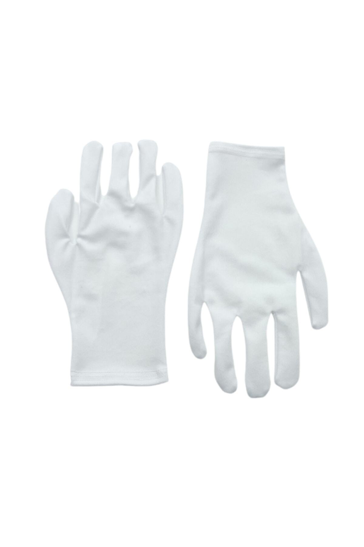 AXE SPORTSWEAR  10 Çift Unisex Bando Garson Pandomim Gösteri Merasim Tören Eldiveni - Görsel 4