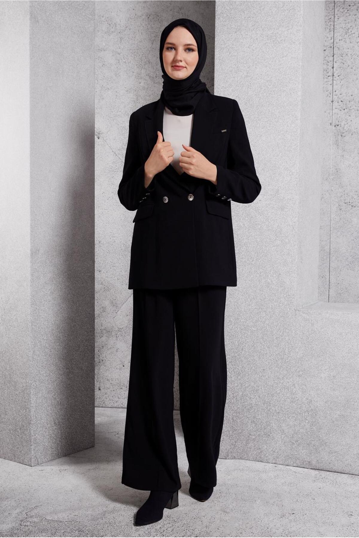 آلوینا کت و شلوار دو دکمه 30504