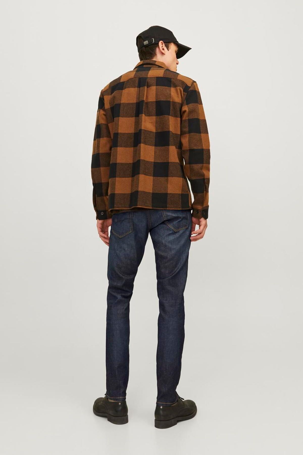 شلوار جین مردانه راسته فاق کوتاه | جک اند جونز Jack & Jones 12259815 - تصویر 6