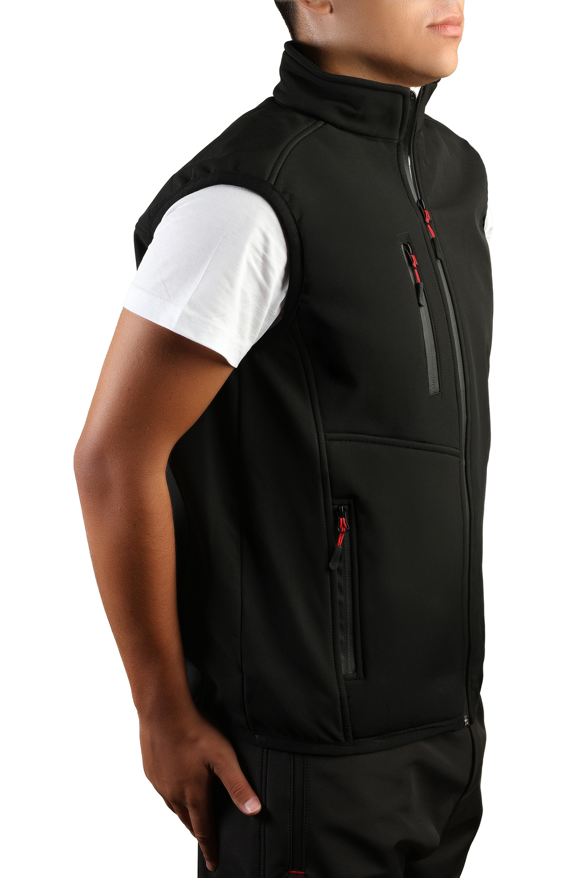 REYNARD Softshell Yelek - Dar kesim 3 Cepli