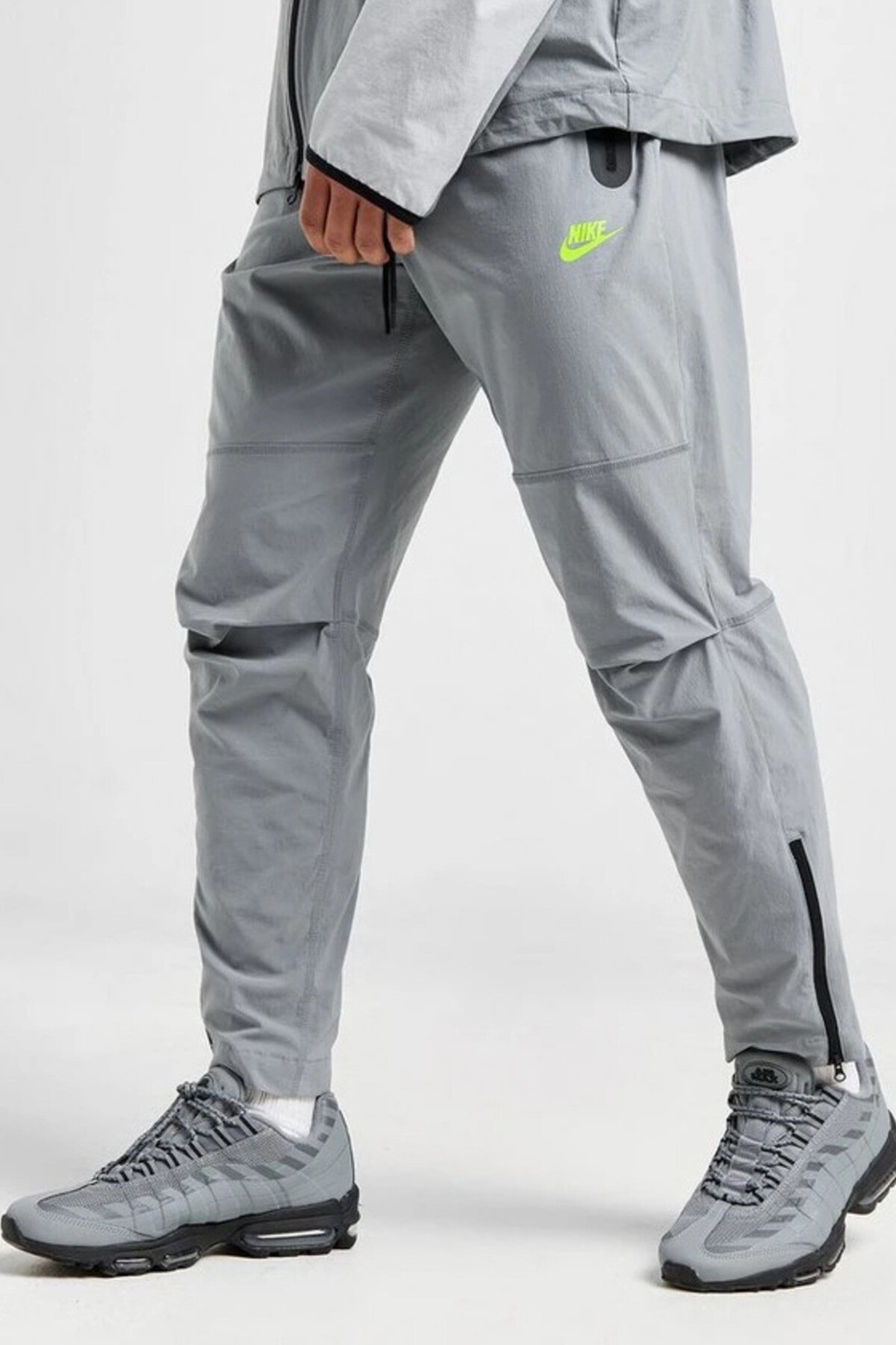 شلوار ورزشی مردانه Tech Sportswear مدل Fleece بافته شده با لبه باز نایکی شلوار ورزشی Nike