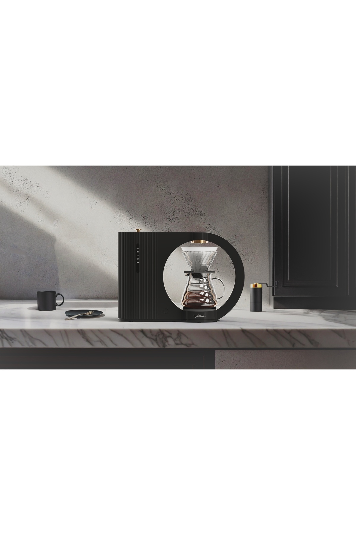 HIKARU V60 Smart Brewer Kahve Makinesi SİYAH