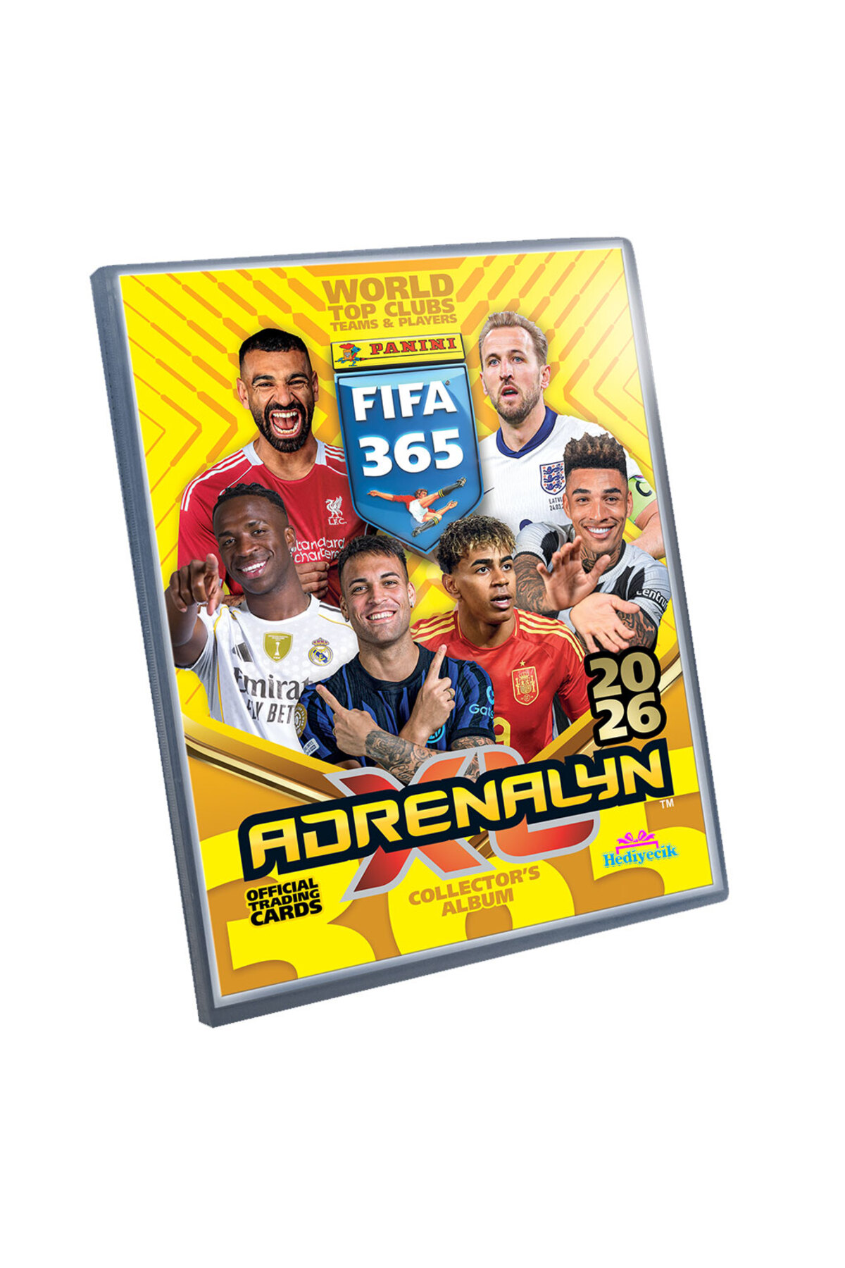 hediyecik Fifa 365 Adrenalyn XL 2026 Trading Card Albüm Futbolcu Kartları Albümü Set fotoğrafı 7 (önizleme)
