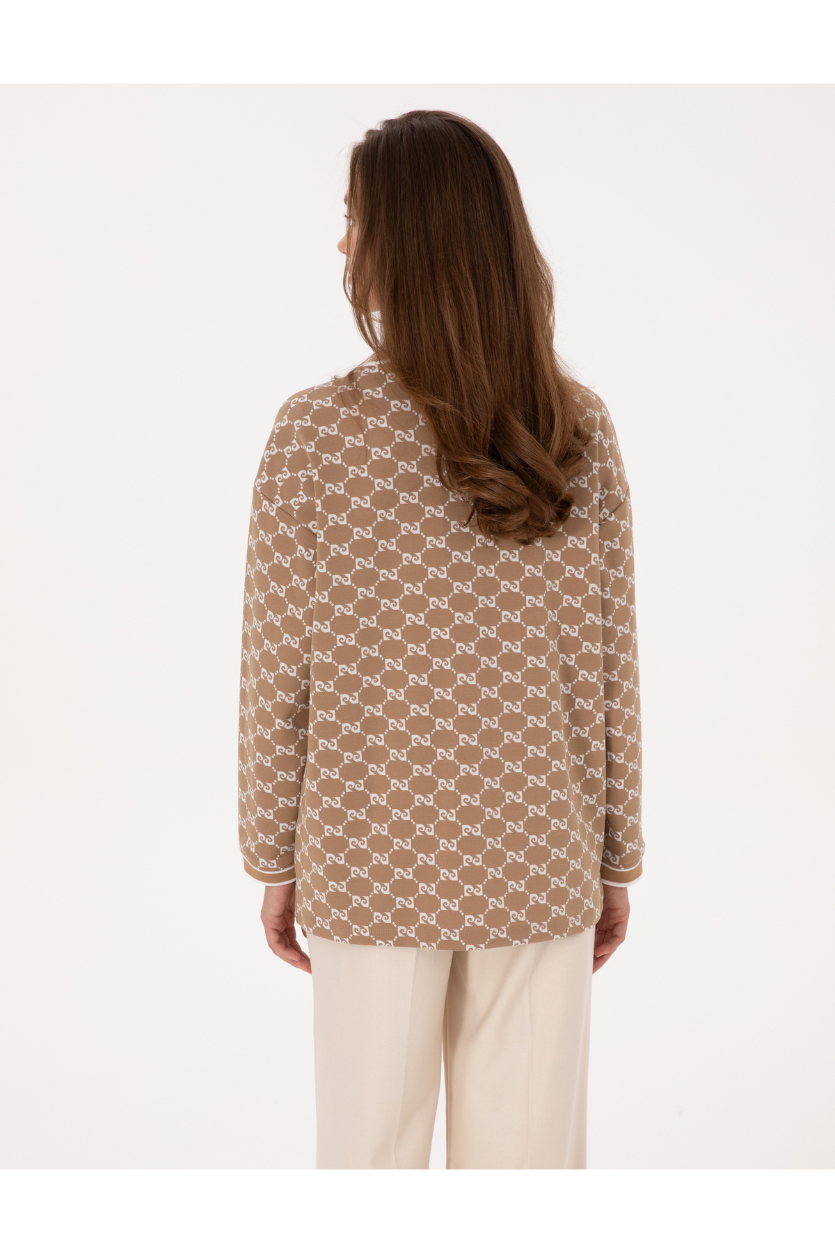 Pierre Cardin  Bej Comfort Fit Örme Hırka 50309128-VR011 - Görsel 5