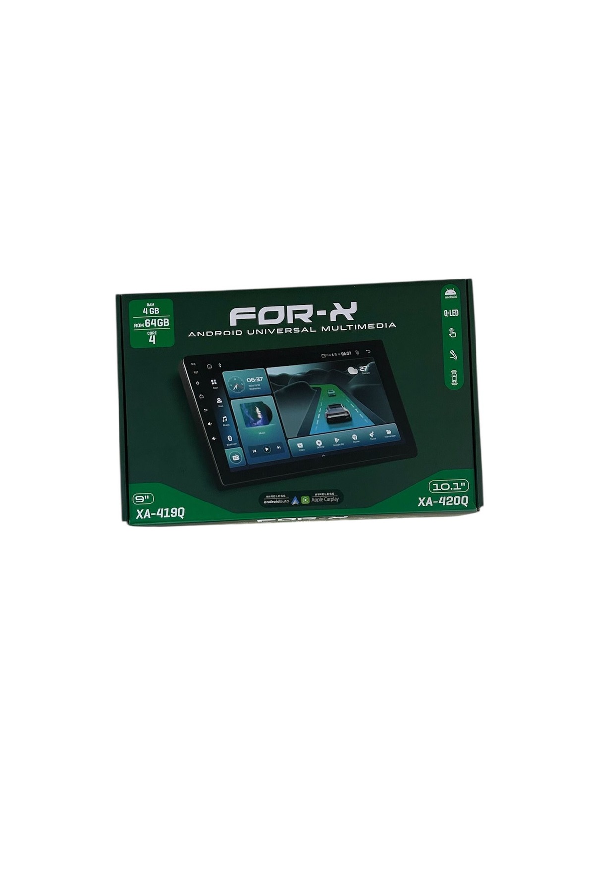 For-X 9 İNÇ TABLET EKRAN 4GB RAM 64GB HAFIZA (GERİ GÖRÜŞ KAMERASI+