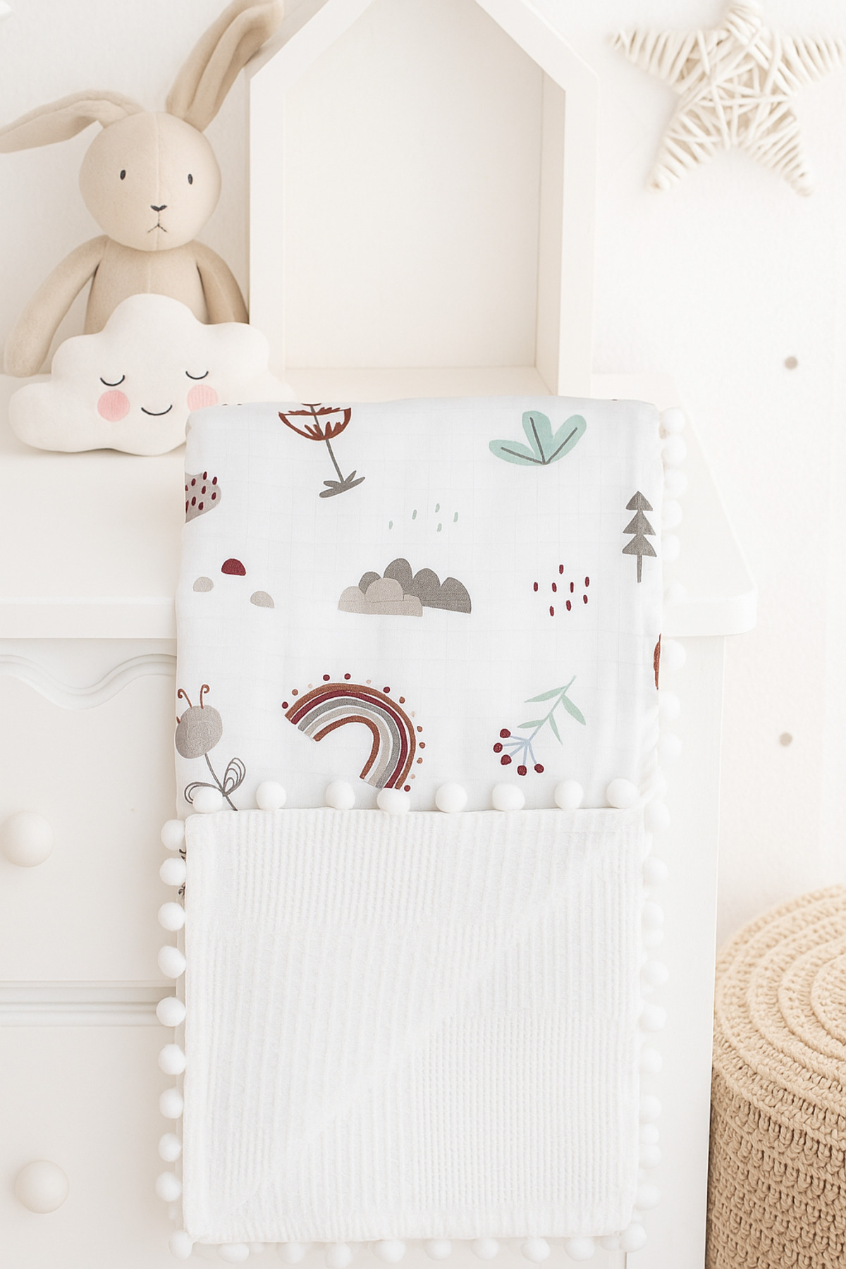 Findlay Baby MÜSLİN BATTANİYE PİKELİ ÇİFT KAT fotoğrafı 4 (önizleme)