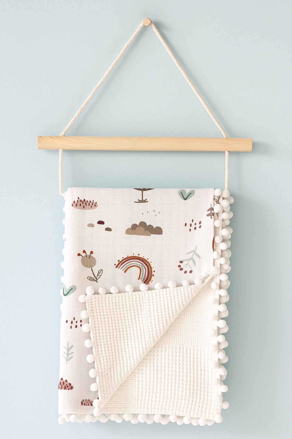 Findlay Baby MÜSLİN BATTANİYE PİKELİ ÇİFT KAT fotoğrafı 7 (önizleme)