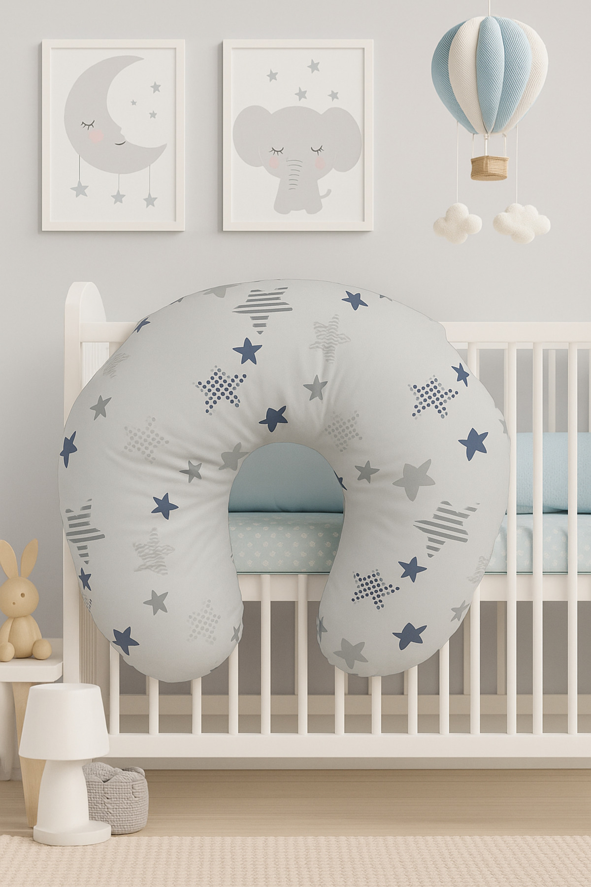 Findlay Baby EMZİRME DESTEK MİNDERİ GRİ YILDIZ fotoğrafı 5 (önizleme)