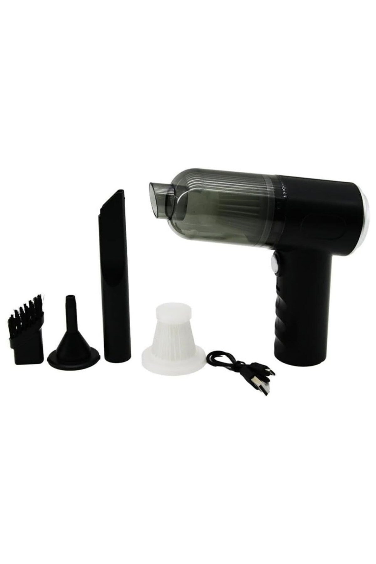 NETWORK ART 3In1 Araç İçi Kablosuz Şarjlı Mini El Süpürgesi Vakum Ve Üfleme (5193)