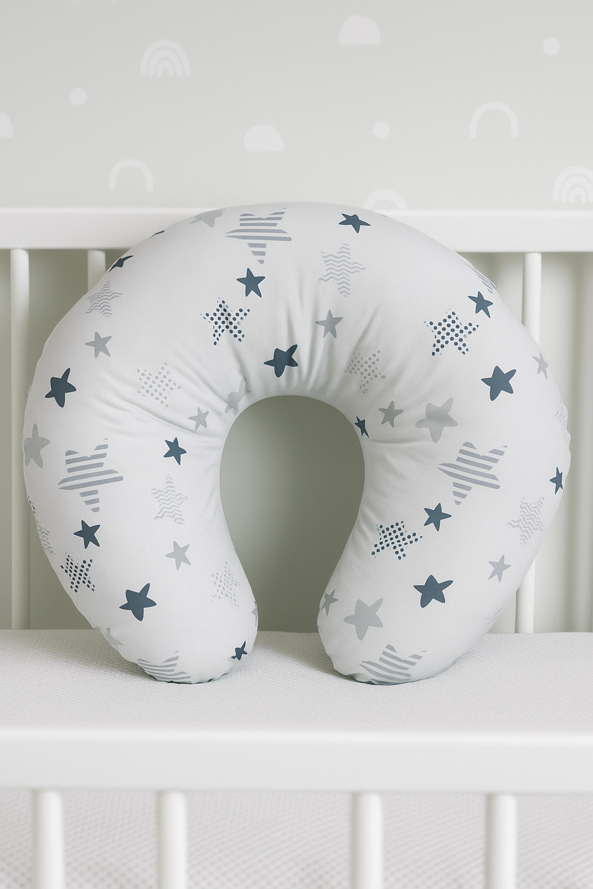 Findlay Baby EMZİRME DESTEK MİNDERİ GRİ YILDIZ fotoğrafı 2 (önizleme)