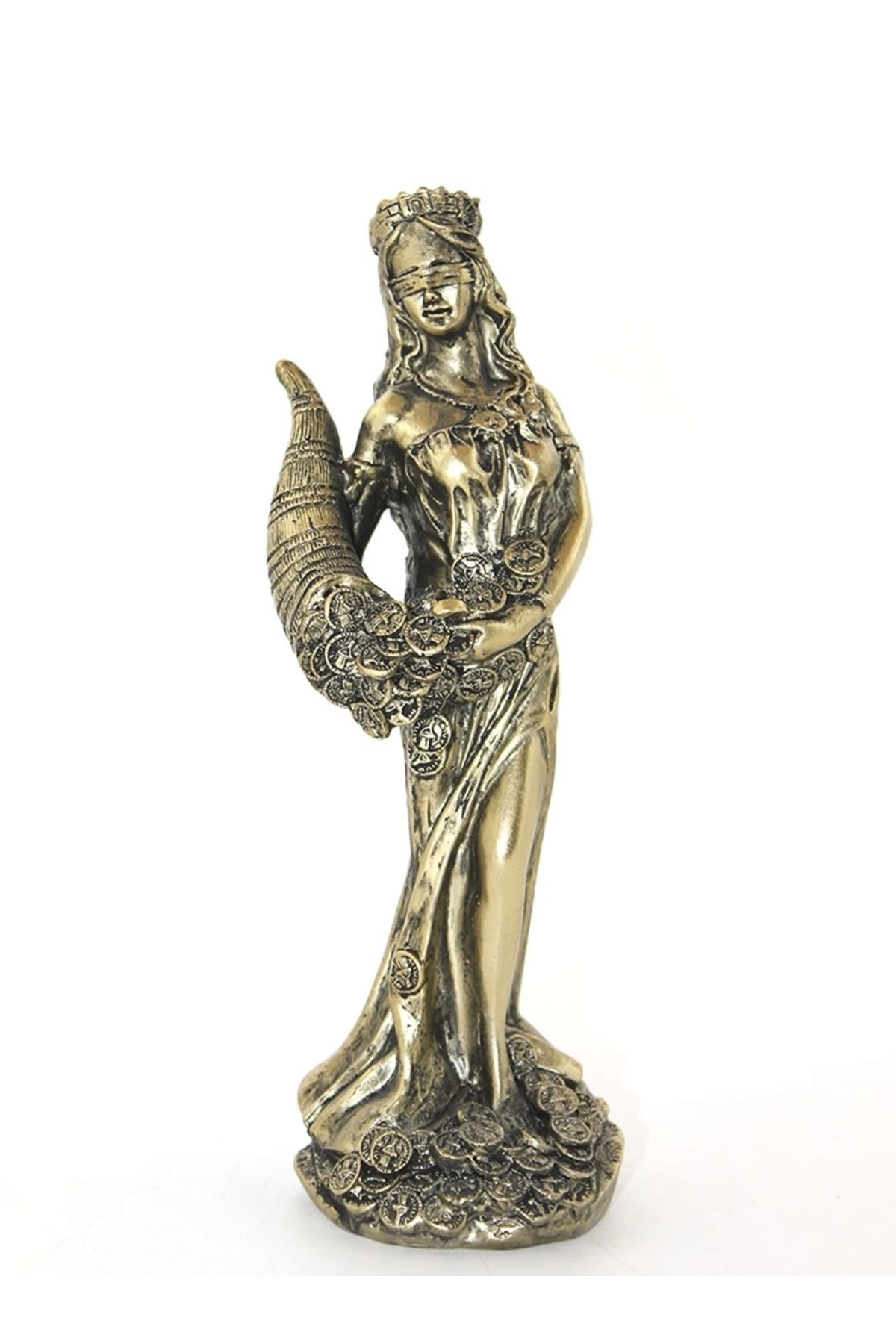 Epilons Polyester Bereket Tanrıcası Fortuna Figürü Alk2830