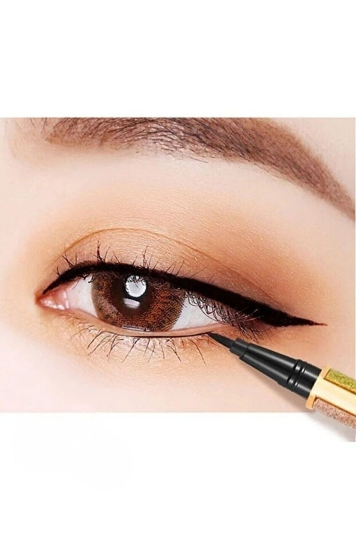 خط چشم مایع مدل رز کریستال ضد آب — مشکی B0011001 — تصویر 3 از 3