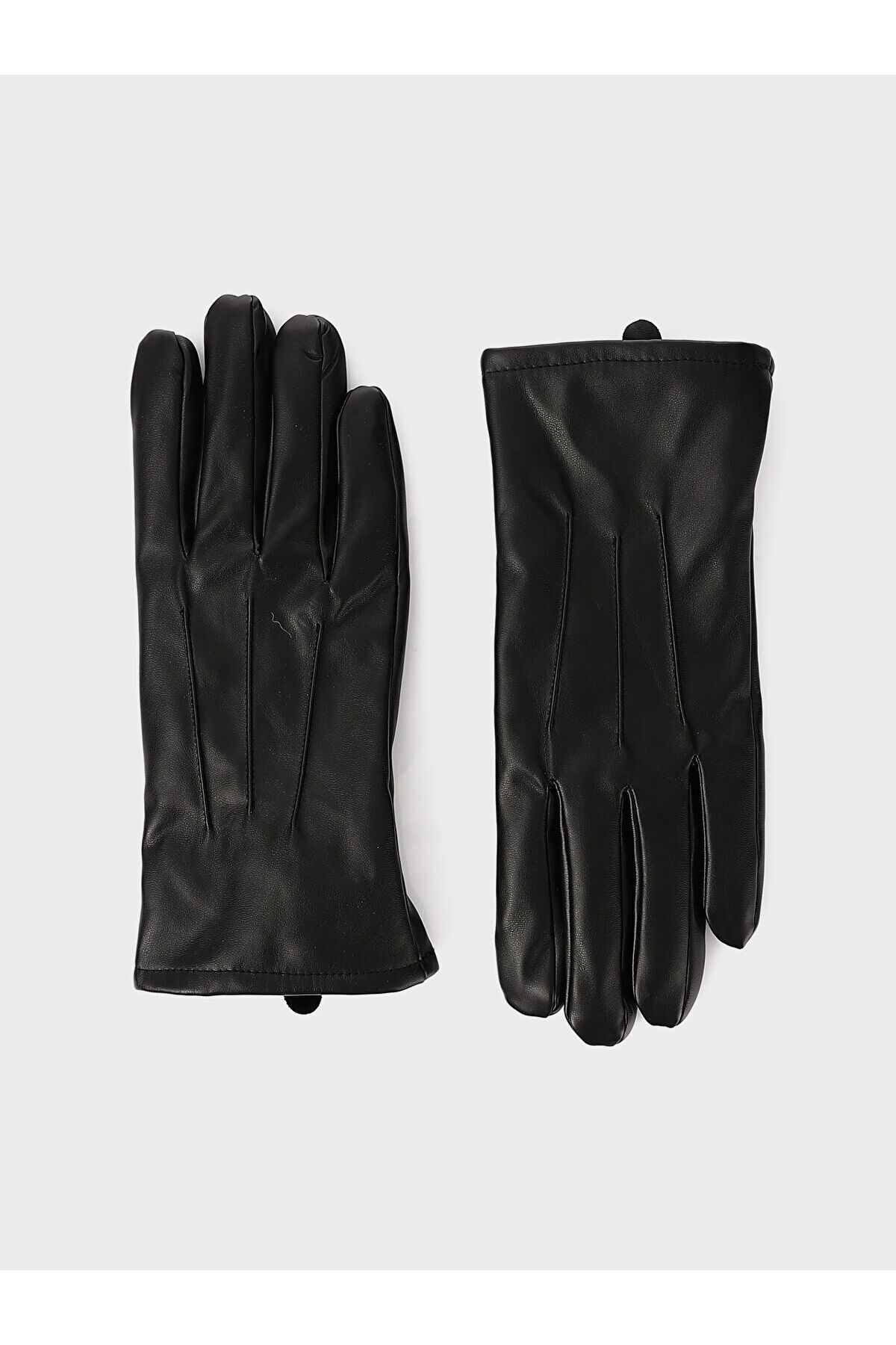 LC Waikiki LCW ACCESSORIES Deri Görünümlü Erkek Eldiven görsel 2