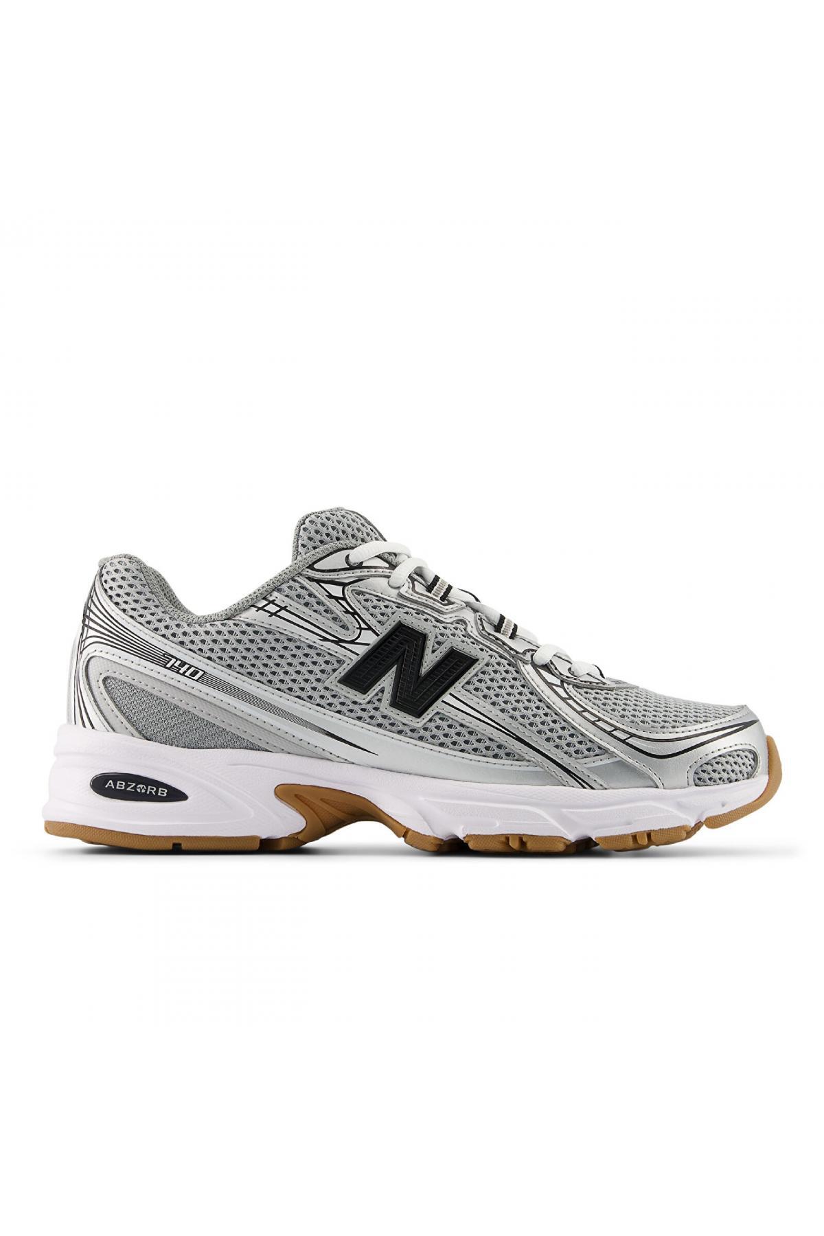 New Balance U740 Nb Lifestyle Unisex Shoes Gri-Siyah Unisex Spor Ayakkabı