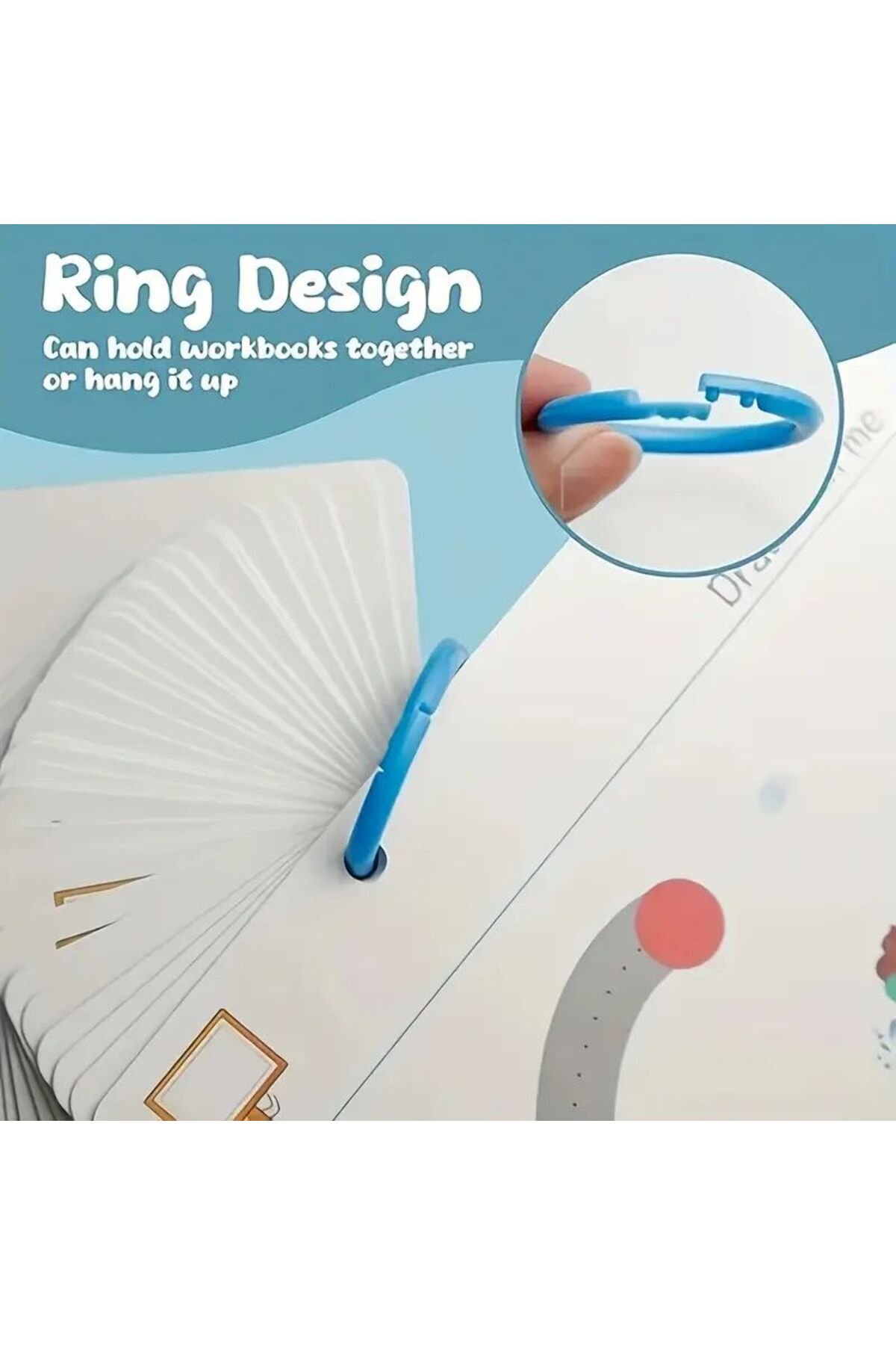 ۳۲ برگ یادداشت آموزشی قابل استفاده مجدد (به همراه ۲ خودکار + ۱ پاککن) قابل پاک شدن