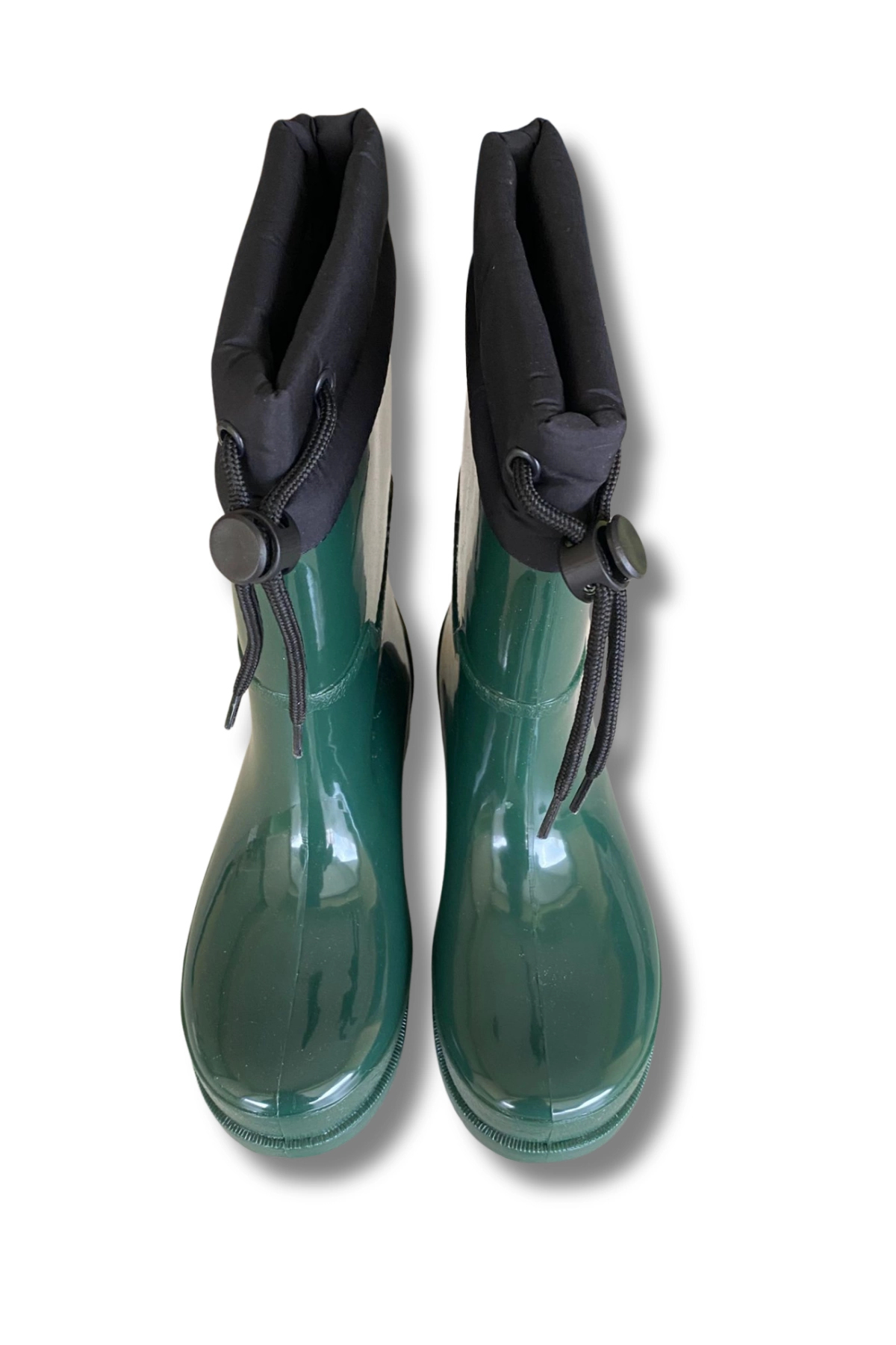 belixspor  Konçlu Peluşlu Unisex Yağmur Çizmesi 36-40 Koyu Yeşil - Görsel 2