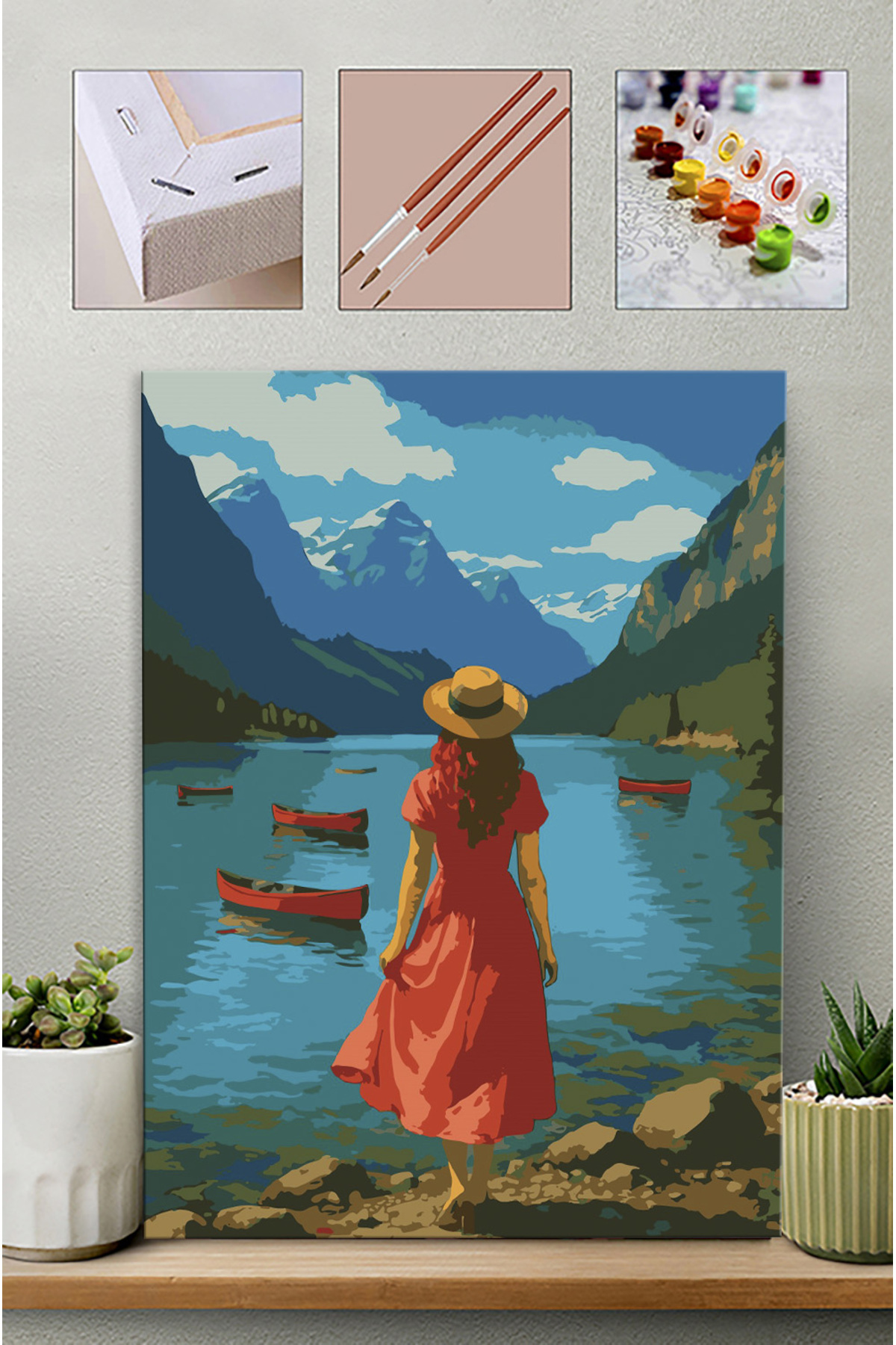 Carmen Sayılarla Boyama Seti - Dağların Çağrısı