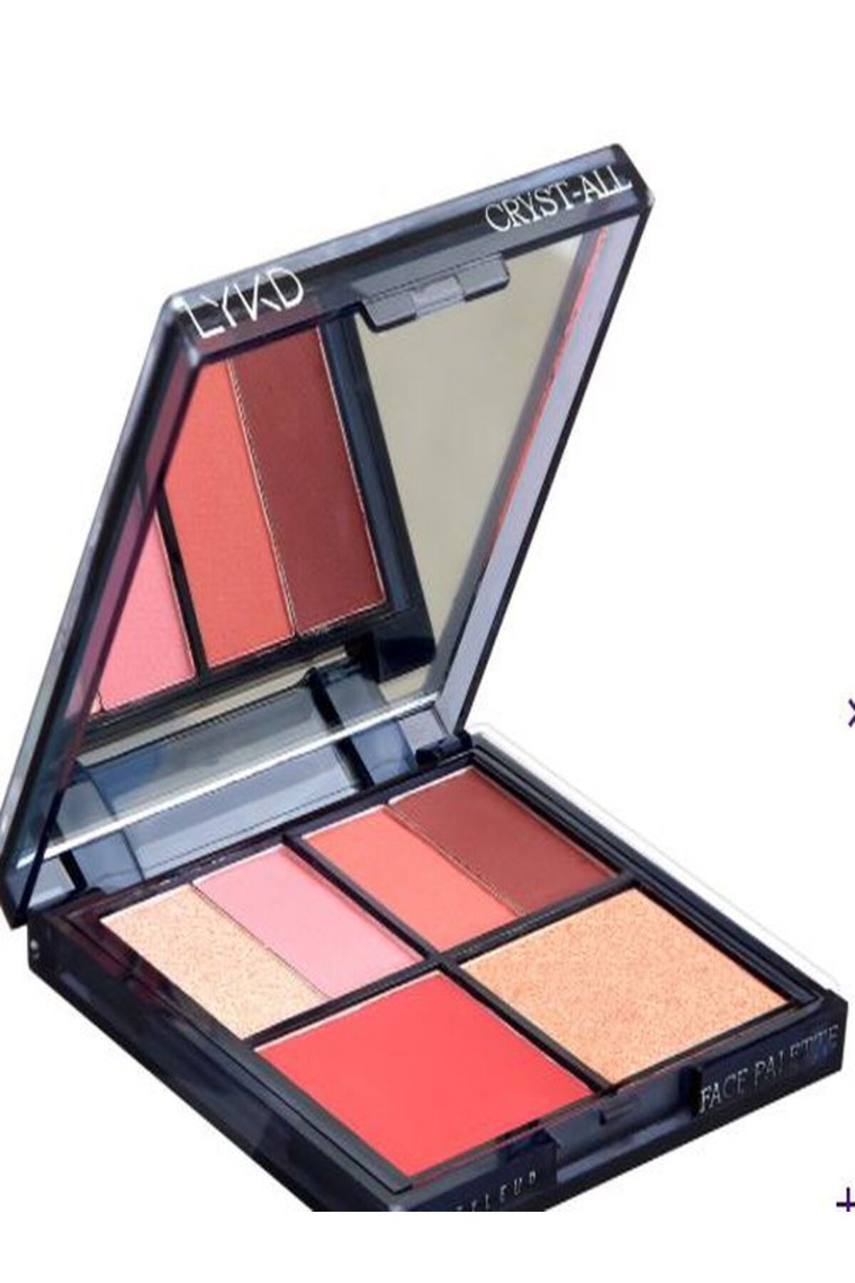 lykd Cildinde Kristal Etkisi: CRYSTAL-ALL Yüz Paleti