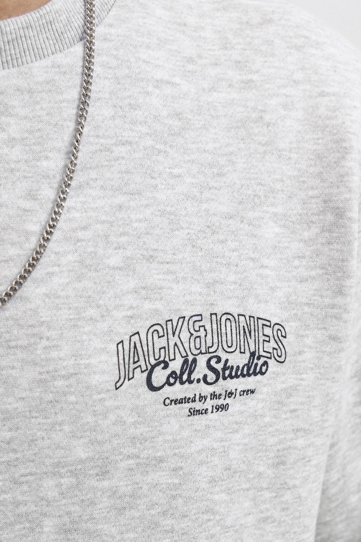 سویشرت مردانه راسته آستین بلند | جک اند جونز Jack & Jones 12278601 - تصویر 6