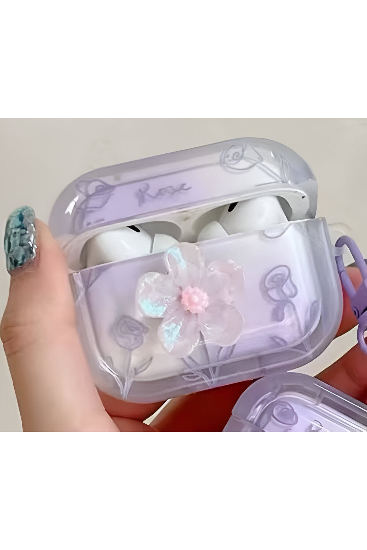 Airpods 1-2th Generation Compatible Patterned Figured Headphone Case