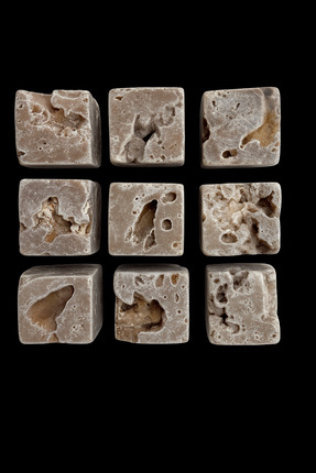 KLON Özel Üretim Doğal Boşluklu Viski Soğutma Taşı / Viski Soğutma Mermer Küp...