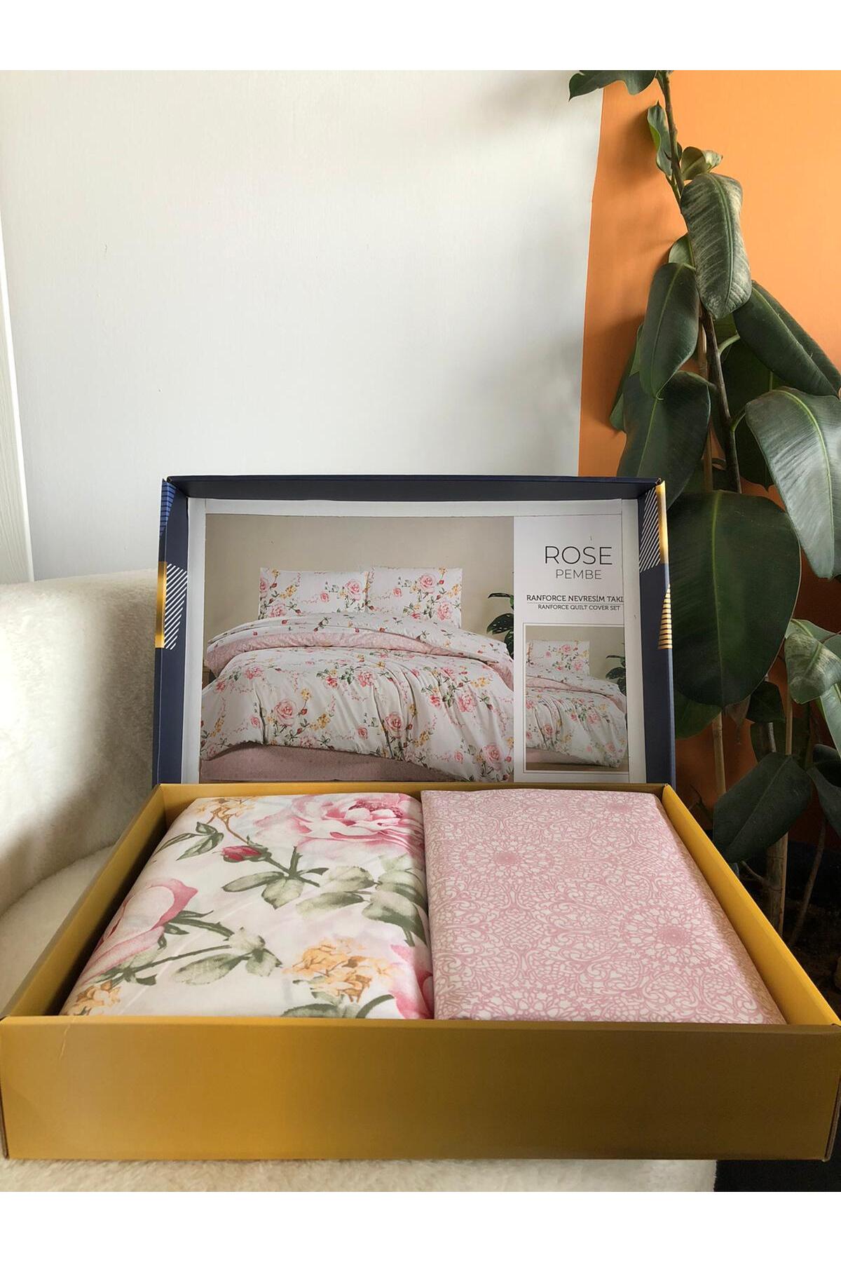 New Box Double Duvet Cover Set | Fitted Sheet | Daily Use | Luxury Boxed | Dowry